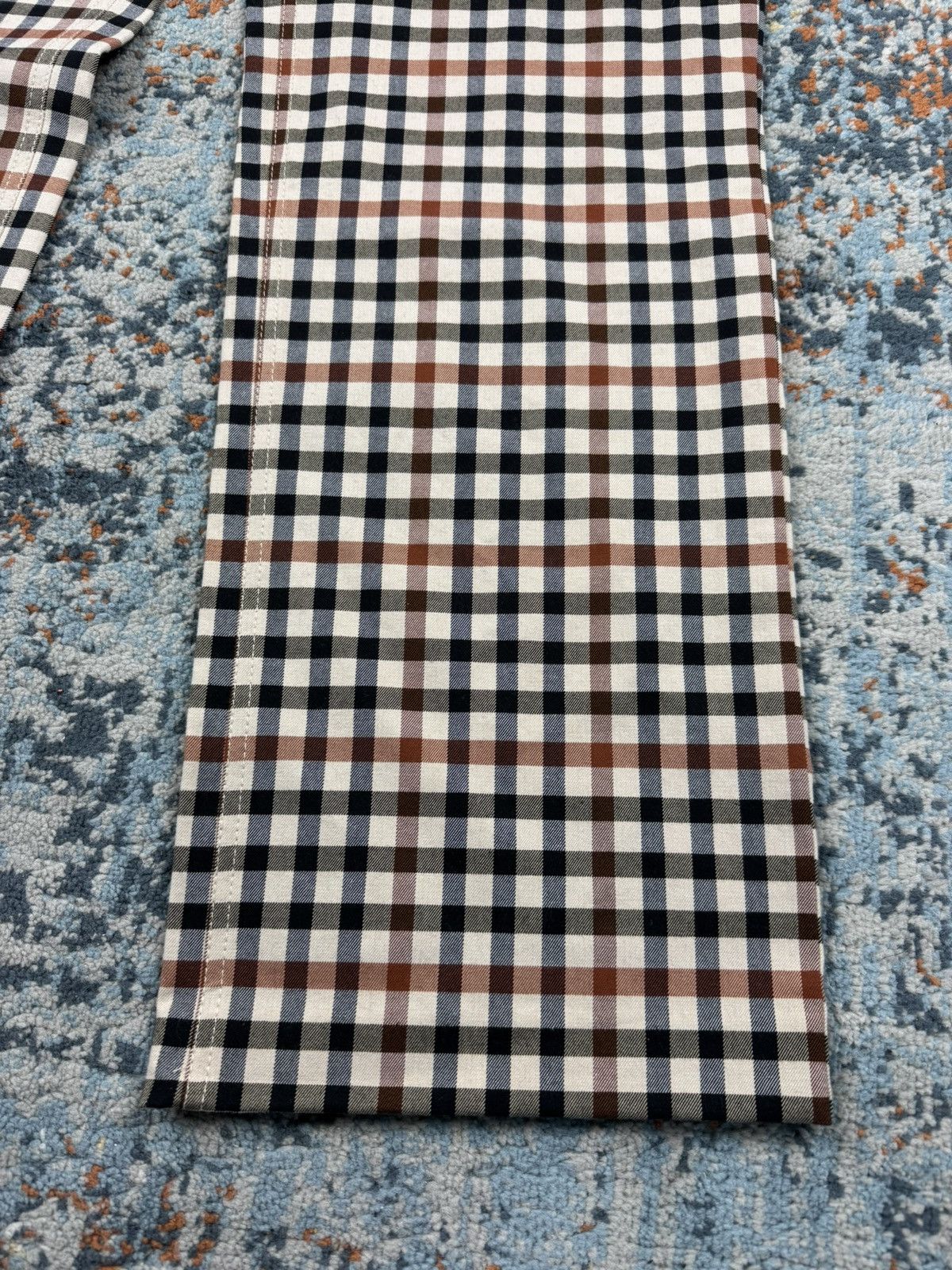 DAKS × Vintage Vintage y2k Daks London pattern checked pants straight fit Size US 32 / EU 48 - 9 Thumbnail