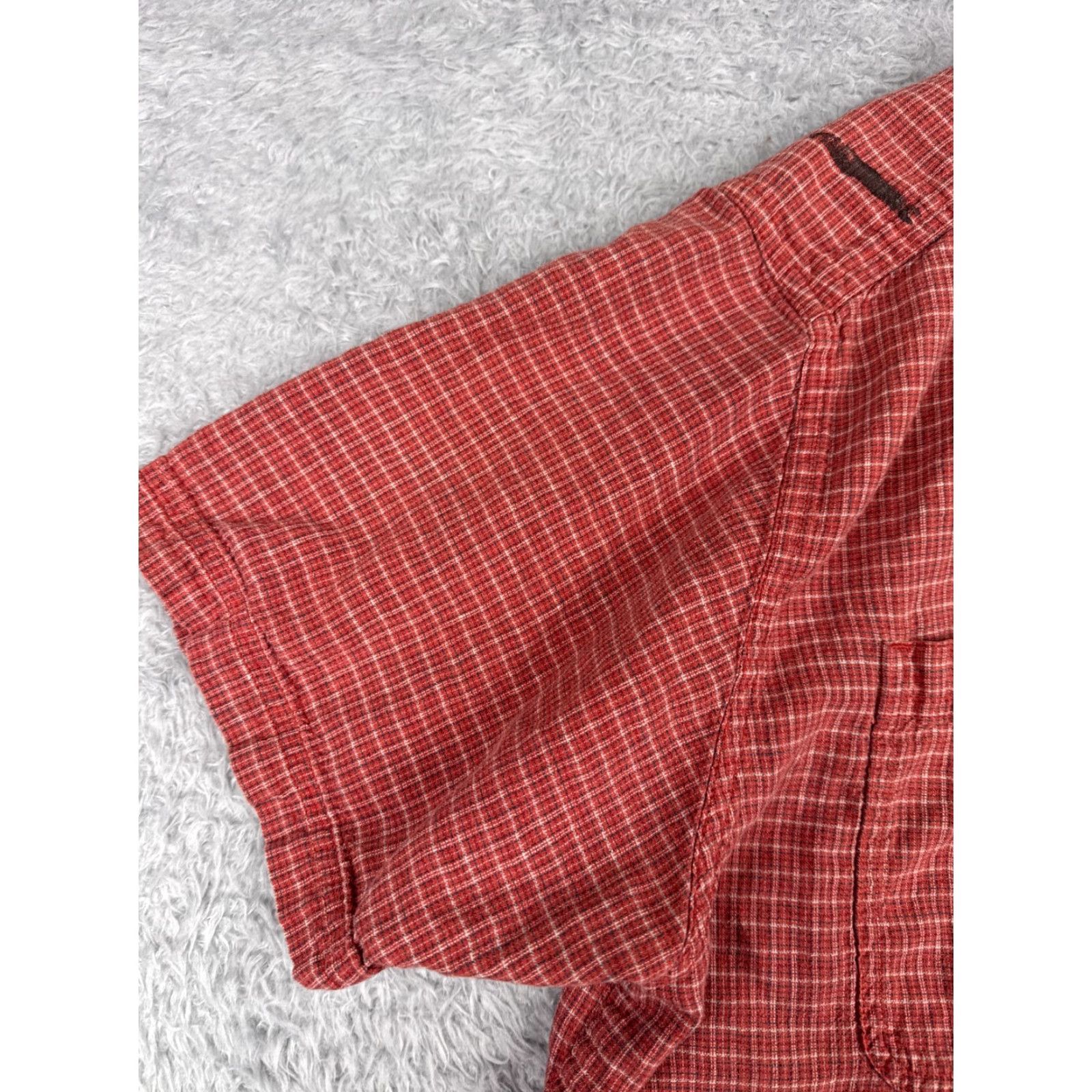 Patagonia VINTAGEPatagonia Shirt Mens XL Red Plaid Button-Up Back Step Shirt Cotton READ Size US XL / EU 56 / 4 - 7 Thumbnail