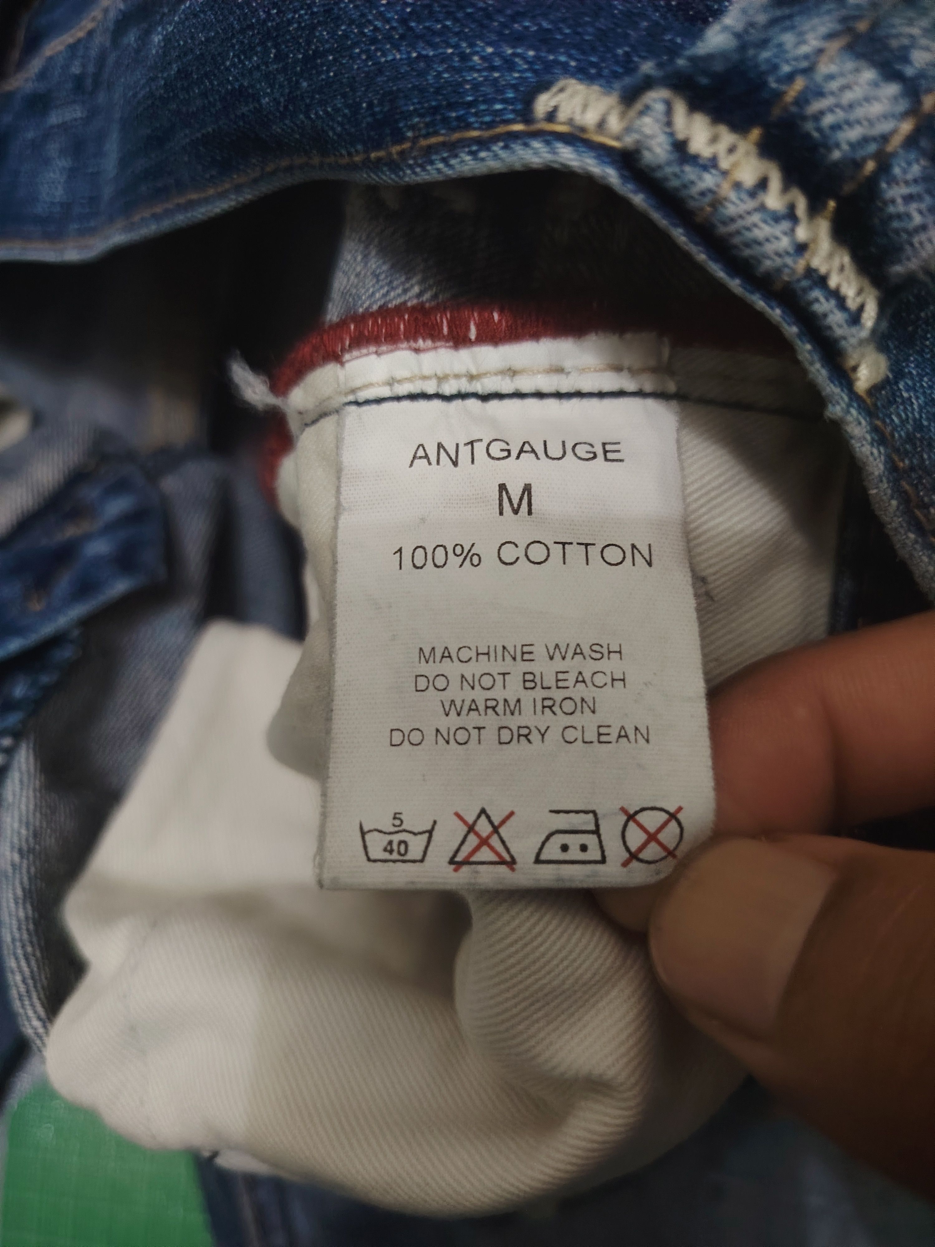 Hysteric Glamour Rare!!! Japanese Antgauge Skinny Jeans Distressed Jeans Size US 30 / EU 46 - 10 Thumbnail