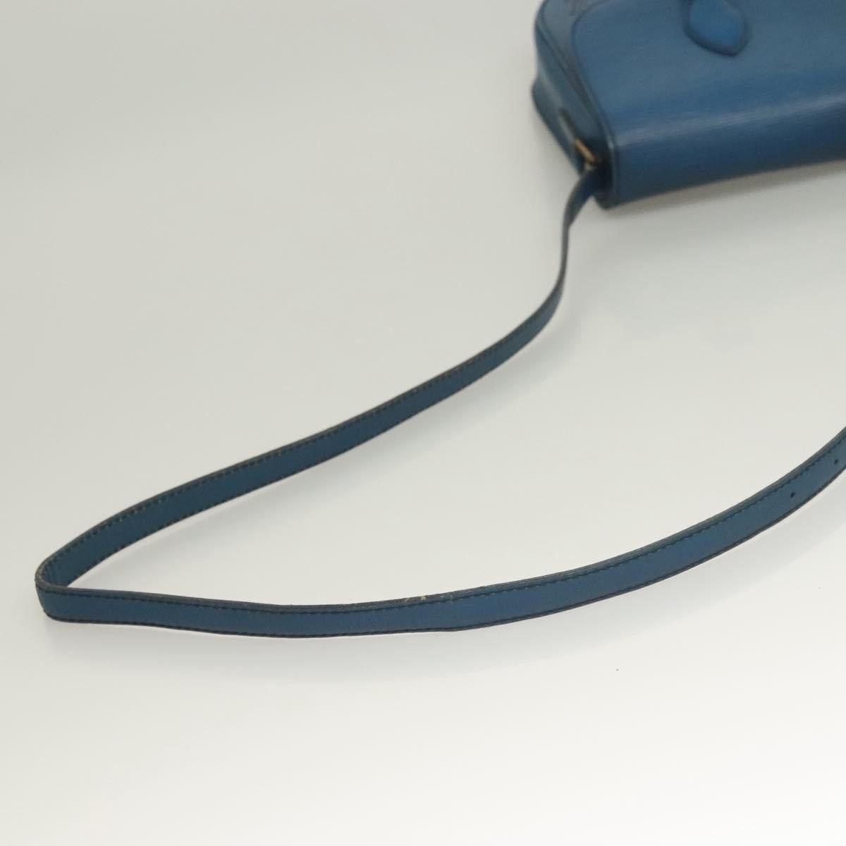 Louis Vuitton LOUIS VUITTON Epi Saint Cloud PM Shoulder Bag Blue M52195 Size ONE SIZE - 7 Thumbnail