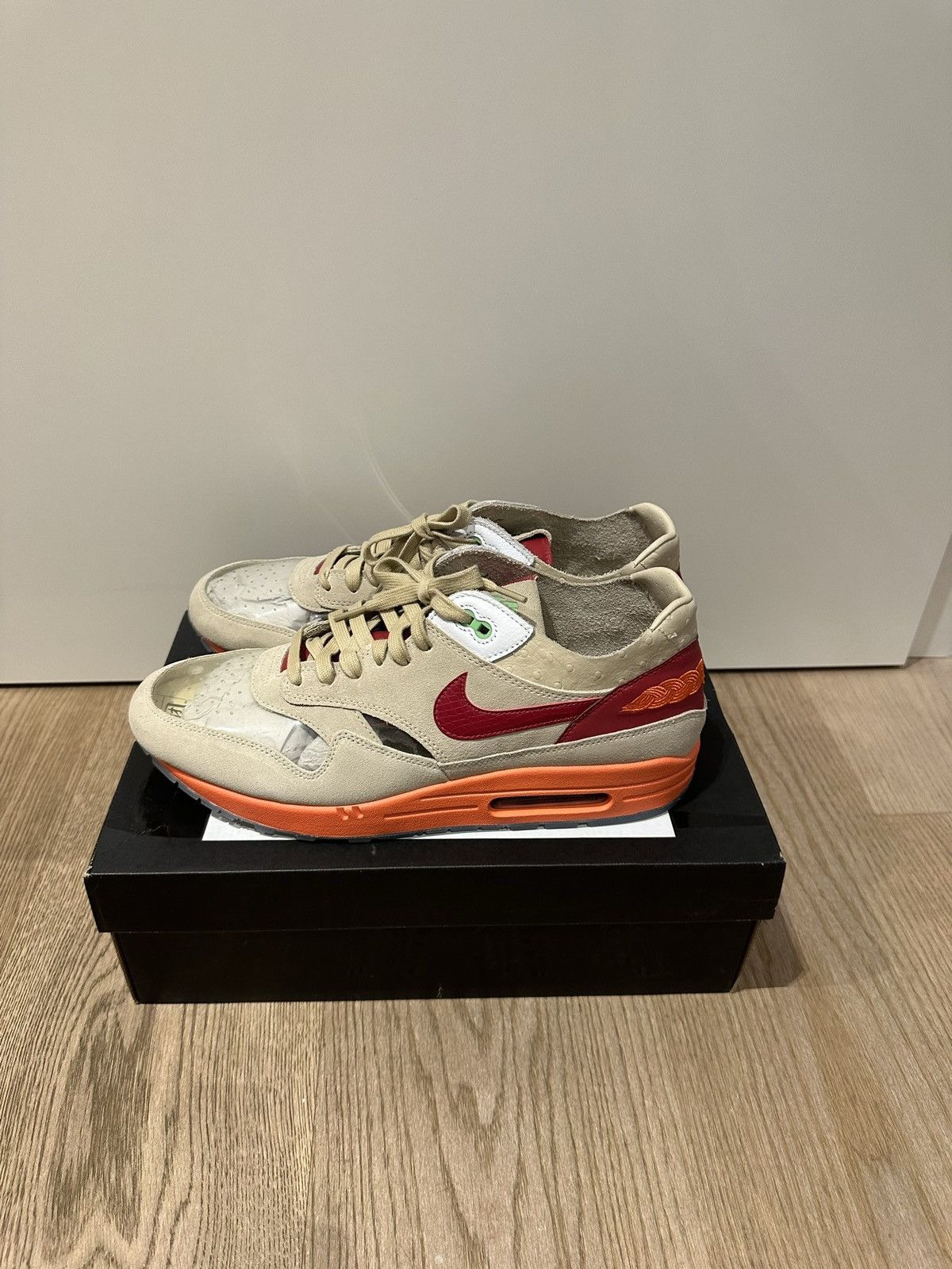 CLOT × Nike Nike air max 90 x clot Size US 12.5 / EU 45-46 - 1 Thumbnail