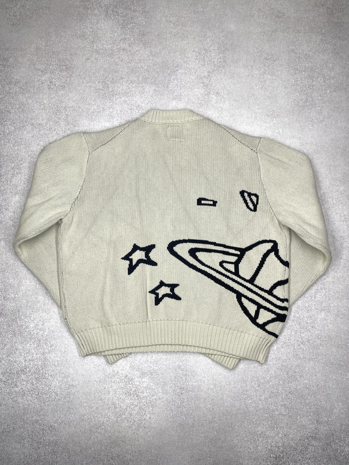 Broken Planet Broken Planet Knit Sweater Beige Organic Cotton Big Logo Size US S / EU 44-46 / 1 - 10 Thumbnail