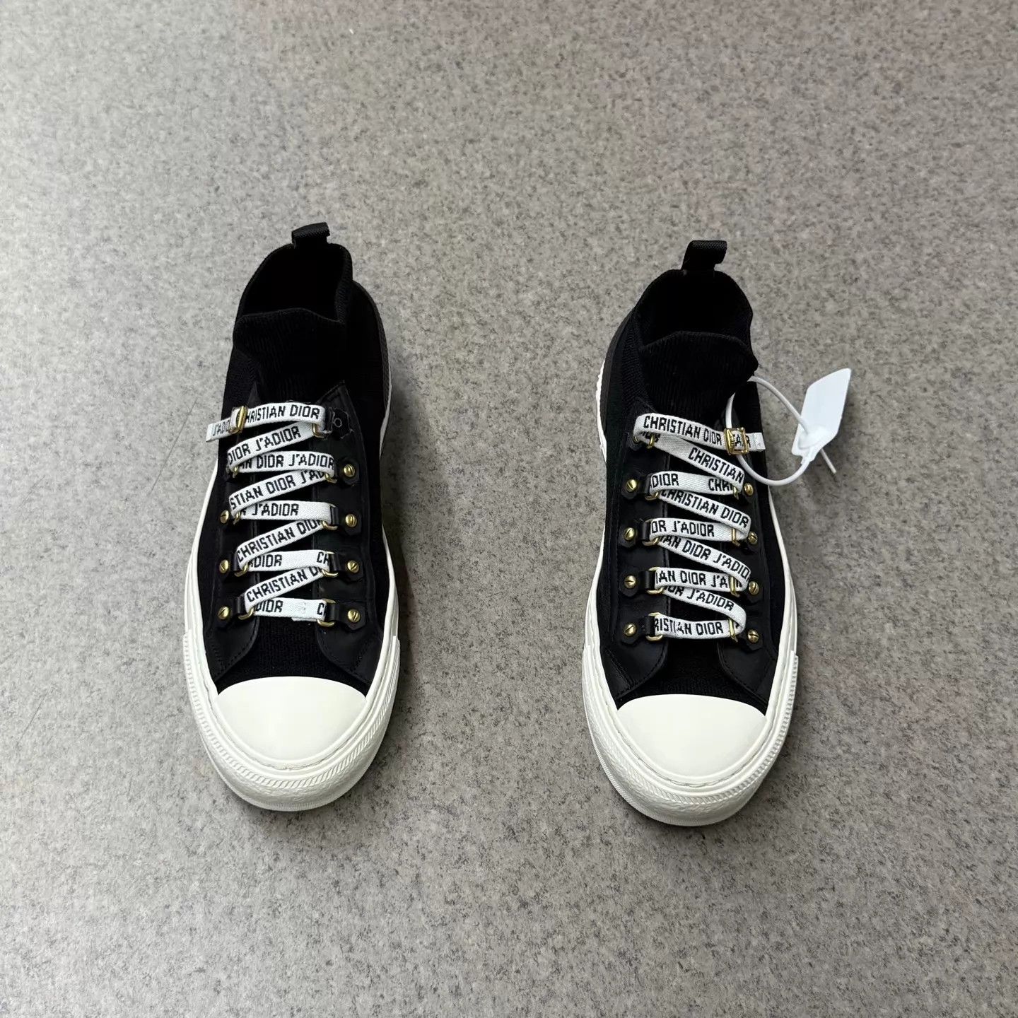 Dior Dior Walk‘n'Dior Black & White Platform EU 38.5 Like New Size US 8 / IT 38 - 5 Thumbnail