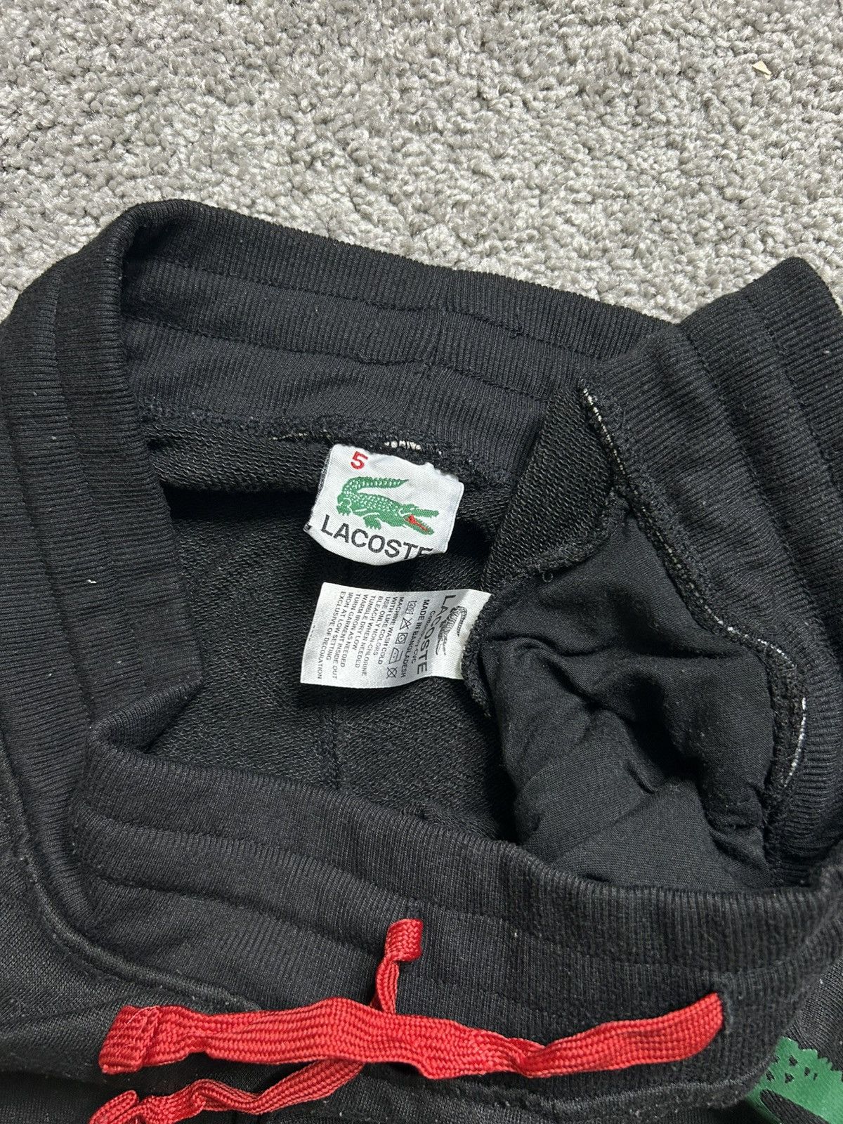 Lacoste Lacoste Spell Out Logo Sweatpants Size US 32 / EU 48 - 5 Thumbnail