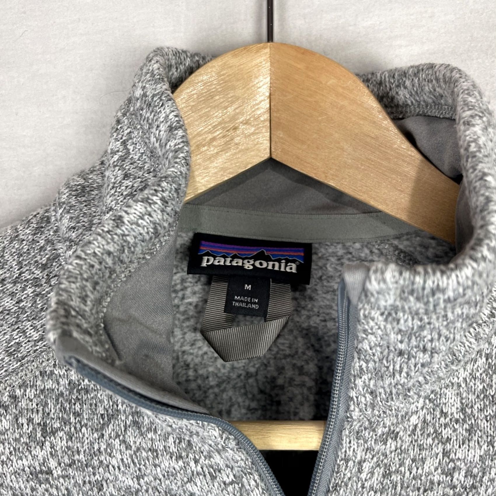 Patagonia Patagonia Better Sweater Womens Medium Gray Pullover Zip Pocket Fleece 25617 Size M / US 6-8 / IT 42-44 - 5 Thumbnail