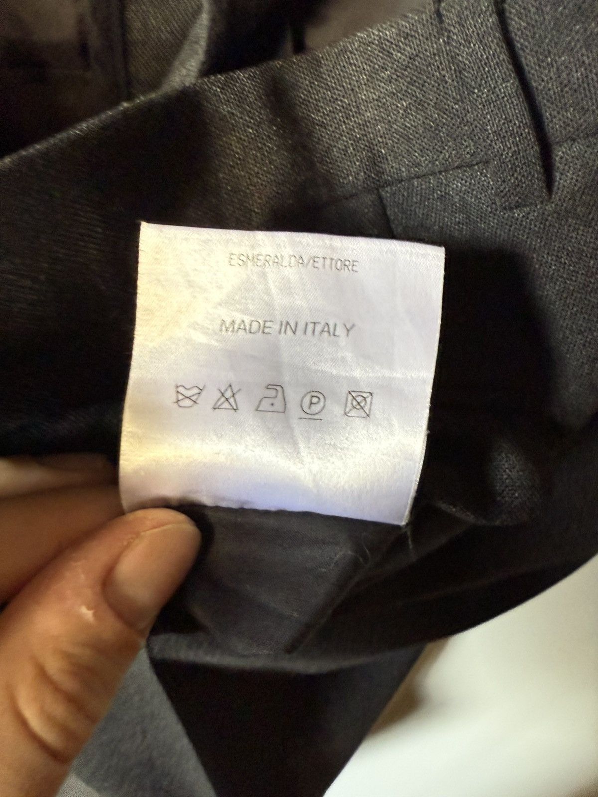 Jil Sander Jil Sander Tailor Made Wool Pleated Pants Size US 34 / EU 50 - 8 Thumbnail