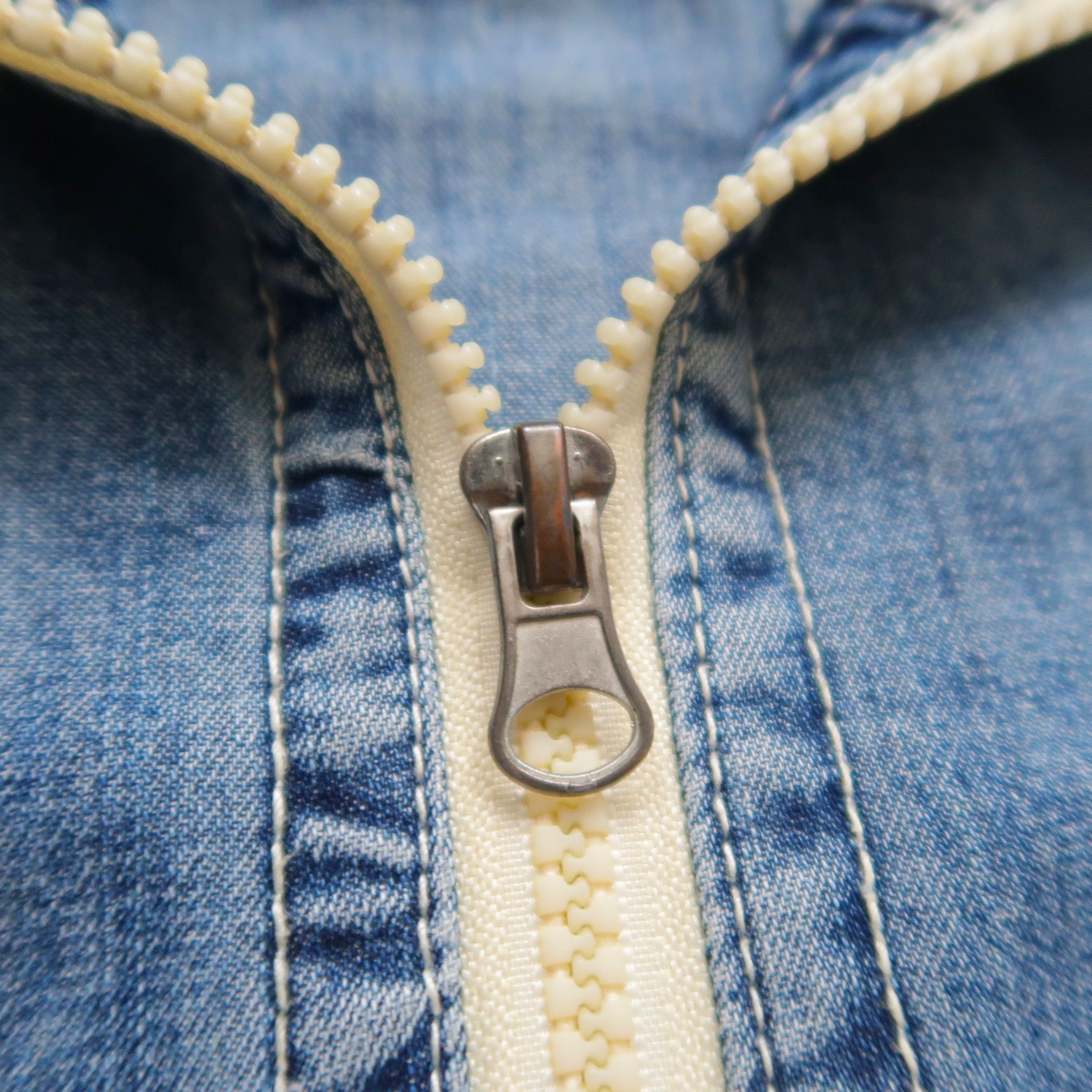 Kapital 90s Kapital GSC Distressed Native Denim Full Zip Hoodie Size US XL / EU 56 / 4 - 5 Thumbnail