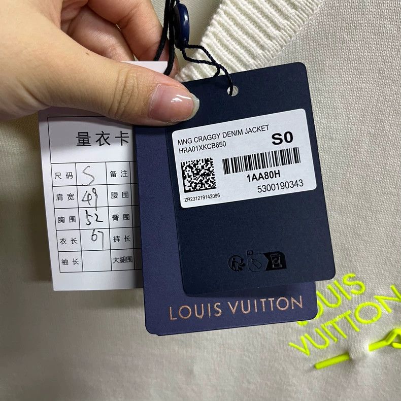 Louis Vuitton Louis Vuitton White monogrammed embroidered crew neck pull Size US S / EU 44-46 / 1 - 3 Thumbnail