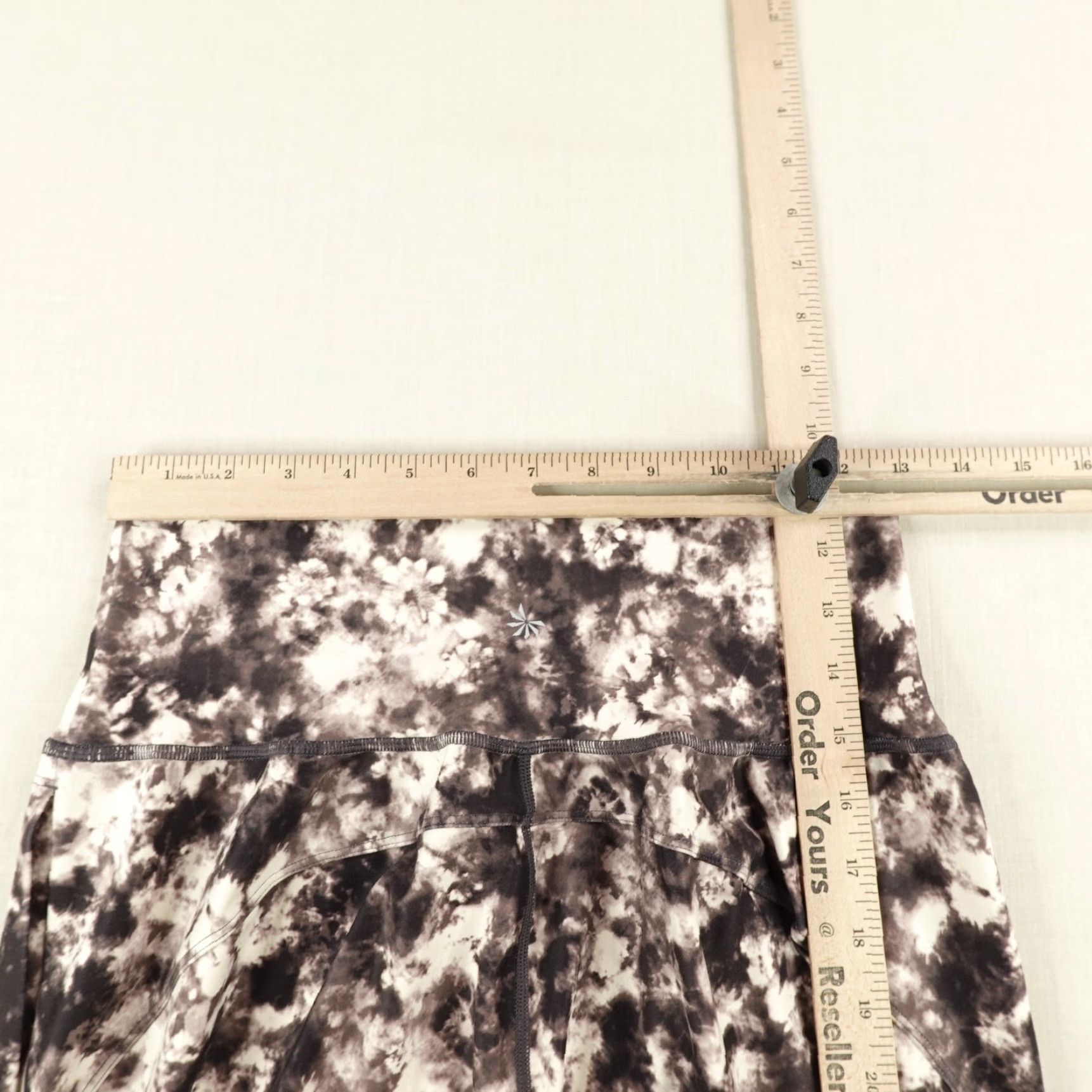 Athleta Athleta Pants Womens Small Brown Printed Tie Dye Elation 7/8 Tight Joggers Gym Size 28" / US 6 / IT 42 - 7 Thumbnail