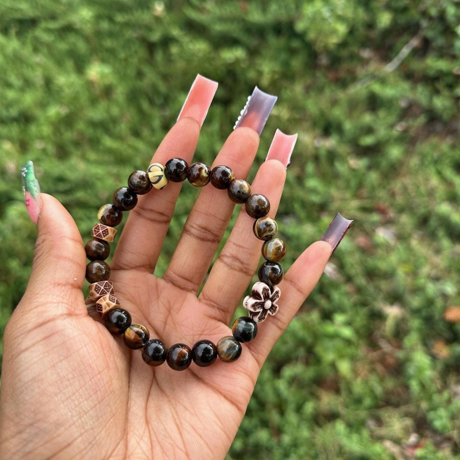 Other African handcarved ethnic tribal beaded bracelets Size ONE SIZE - 8 Thumbnail