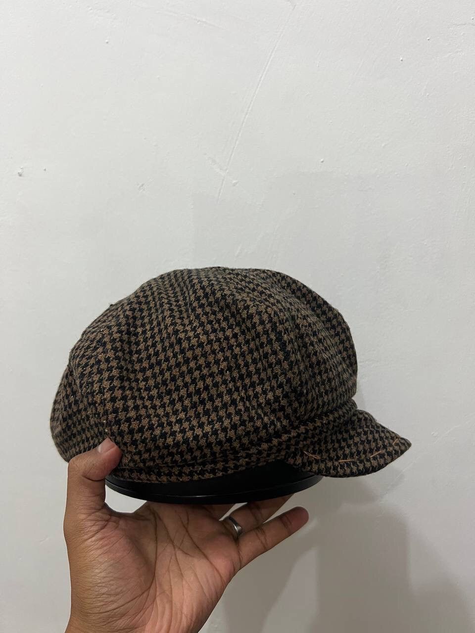 Hat Club Monogram Newsboy Vintage Hat Size ONE SIZE - 4 Thumbnail