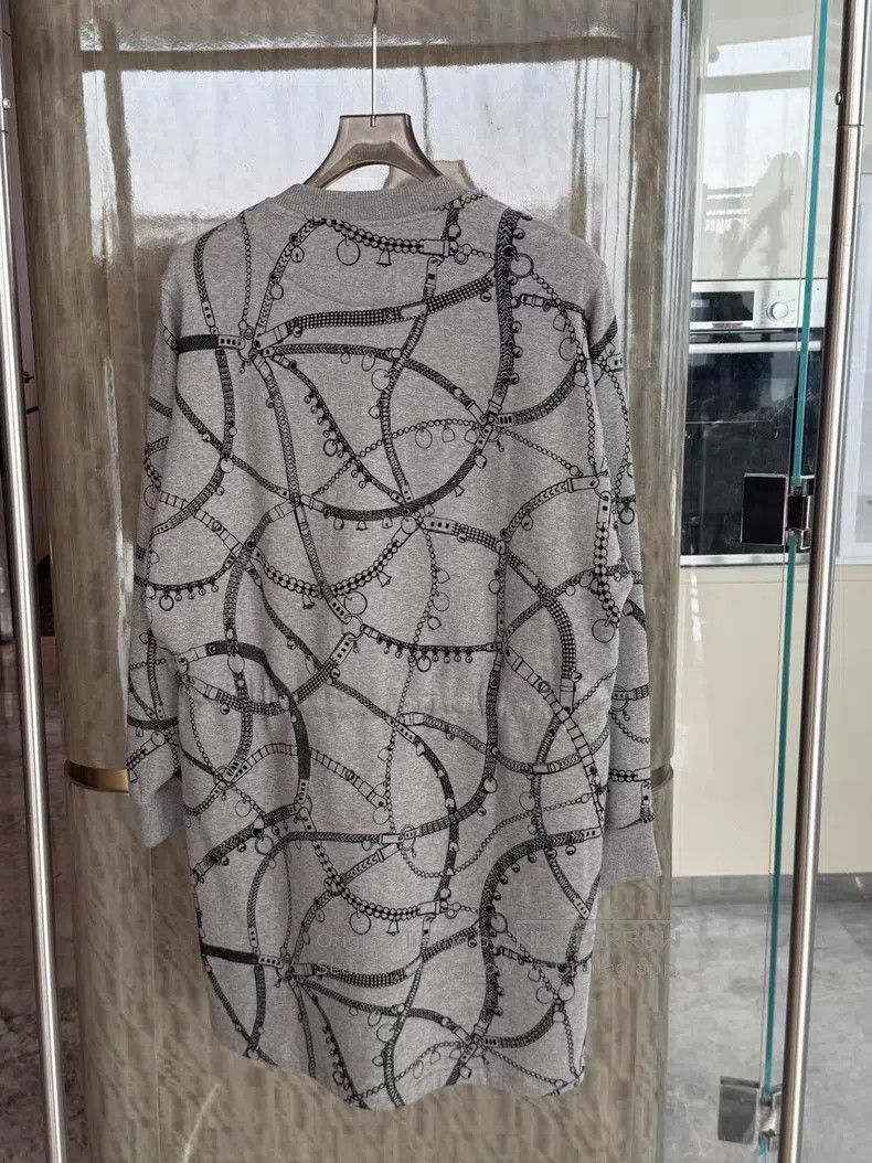 Hermes Hermes Cotton and Camel Hair Chain Pattern Skirt Size S / US 4 / IT 40 - 3 Thumbnail