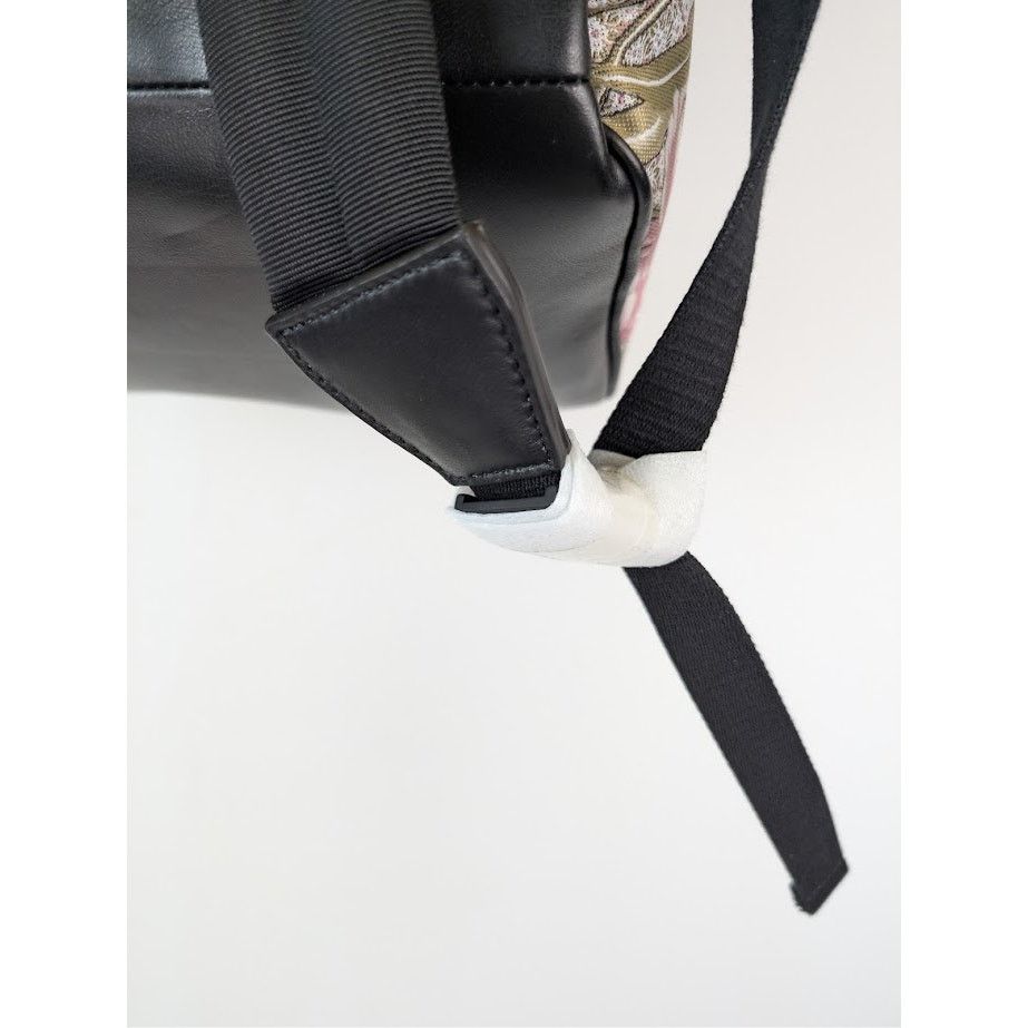 Amiri o1rshd1 Size: OS / Hibiscus Jacquard Backpack in Black Size ONE SIZE - 13 Thumbnail