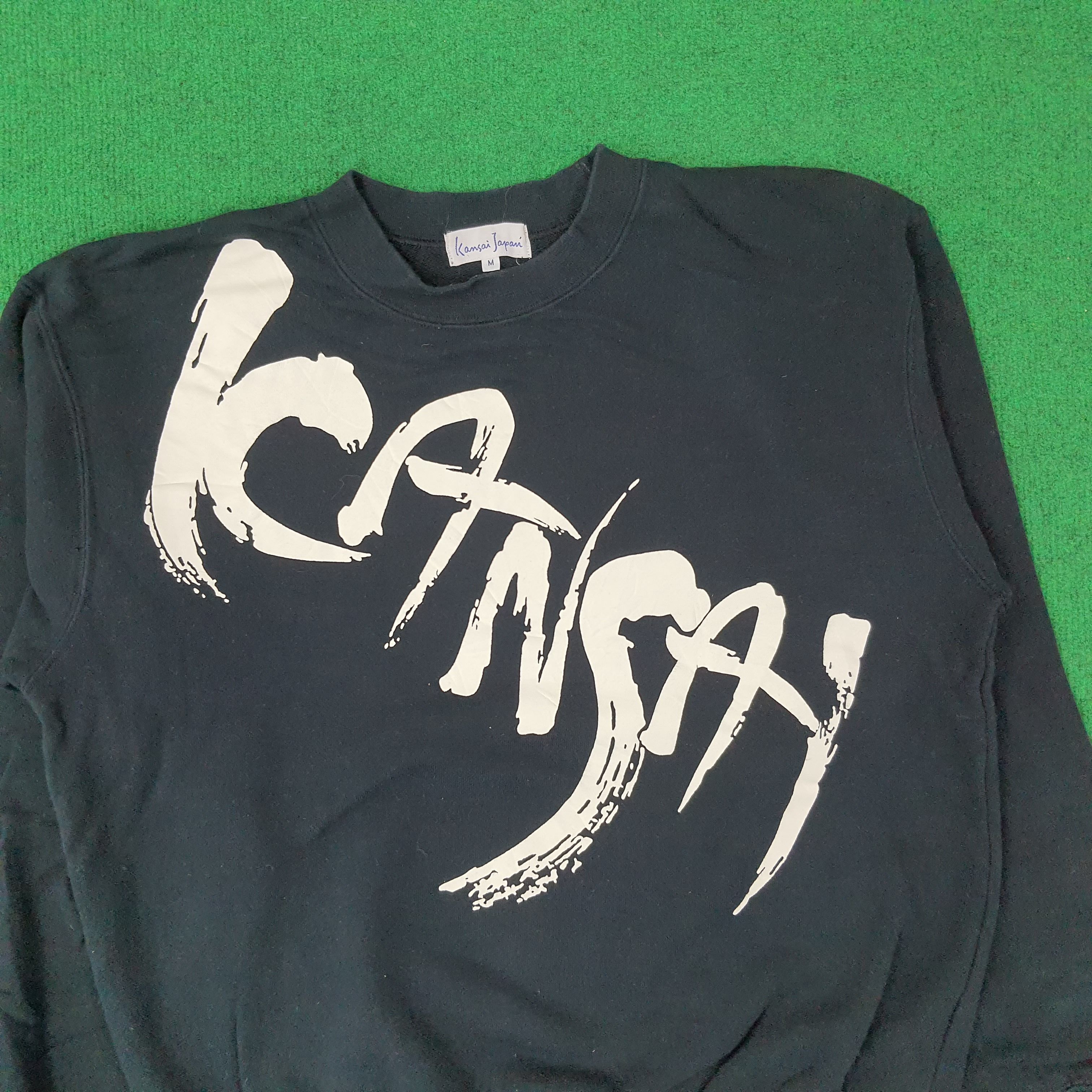 Japanese Brand Vintage Kansai Japan Art Sweatshirt C243N5 Size US S / EU 44-46 / 1 - 2 Thumbnail