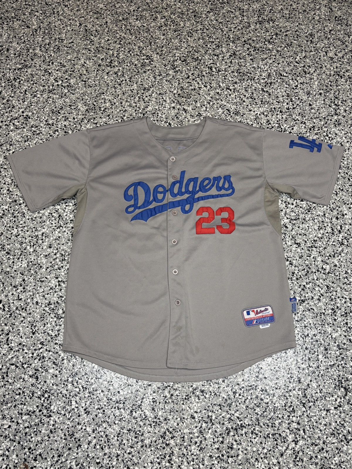 MLB Vintage Majestic L.A. Dodgers GONZALEZ #23 Jersey Sz. L 0580 Size US L / EU 52-54 / 3 - 1 Thumbnail