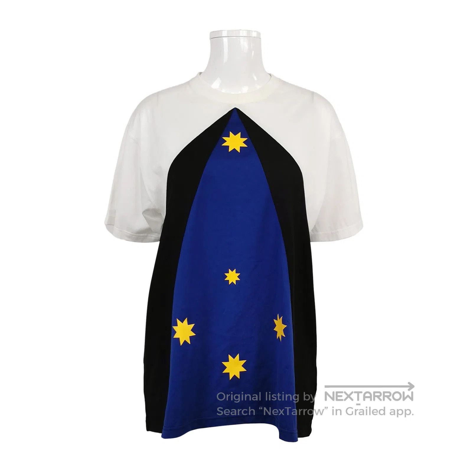Burberry Burberry Color-Blocked Graphic Cotton Tee . Size US S / EU 44-46 / 1 - 1 Thumbnail