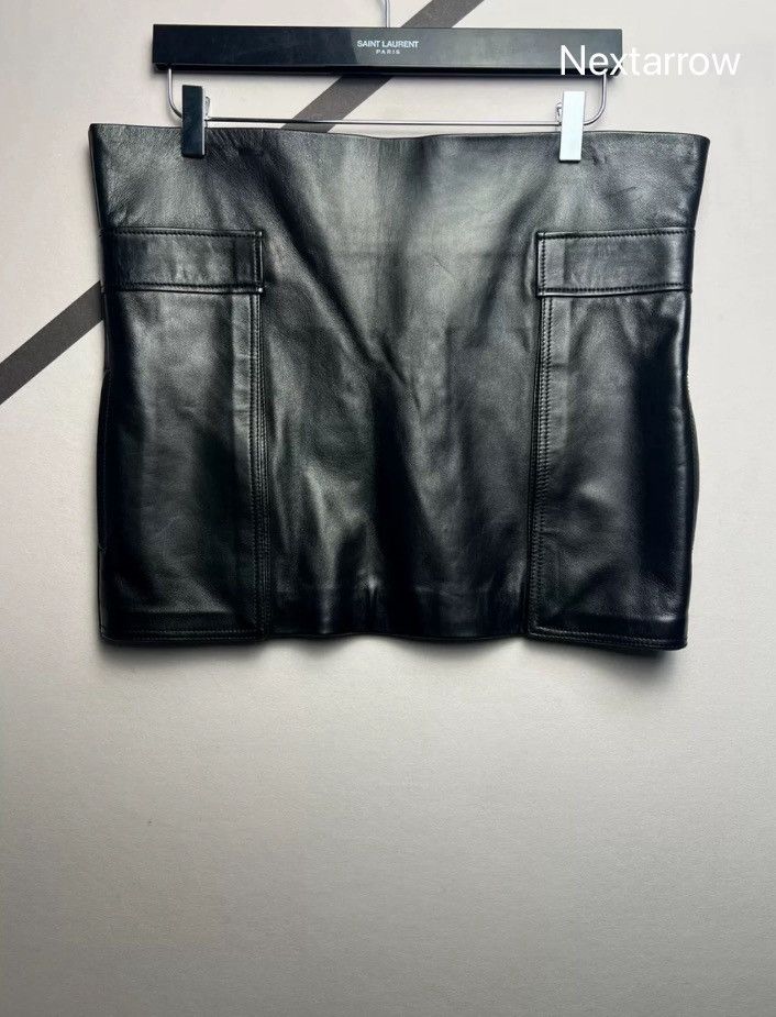 Saint Laurent Paris × Yves Saint Laurent Saint Laurent SLP tube short skirt2412-Nextarrow Size XS / US 0-2 / IT 36-38 - 1 Thumbnail