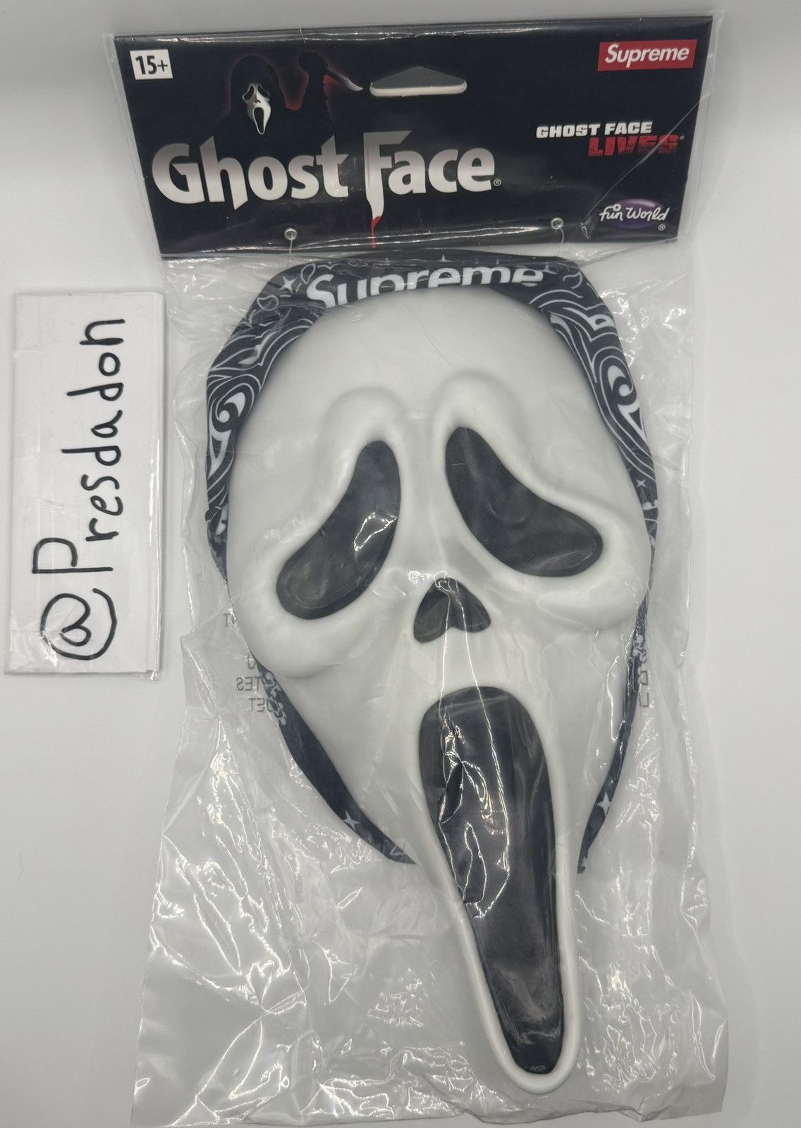 Supreme Supreme X Ghost Face mask Size ONE SIZE - 1 Thumbnail