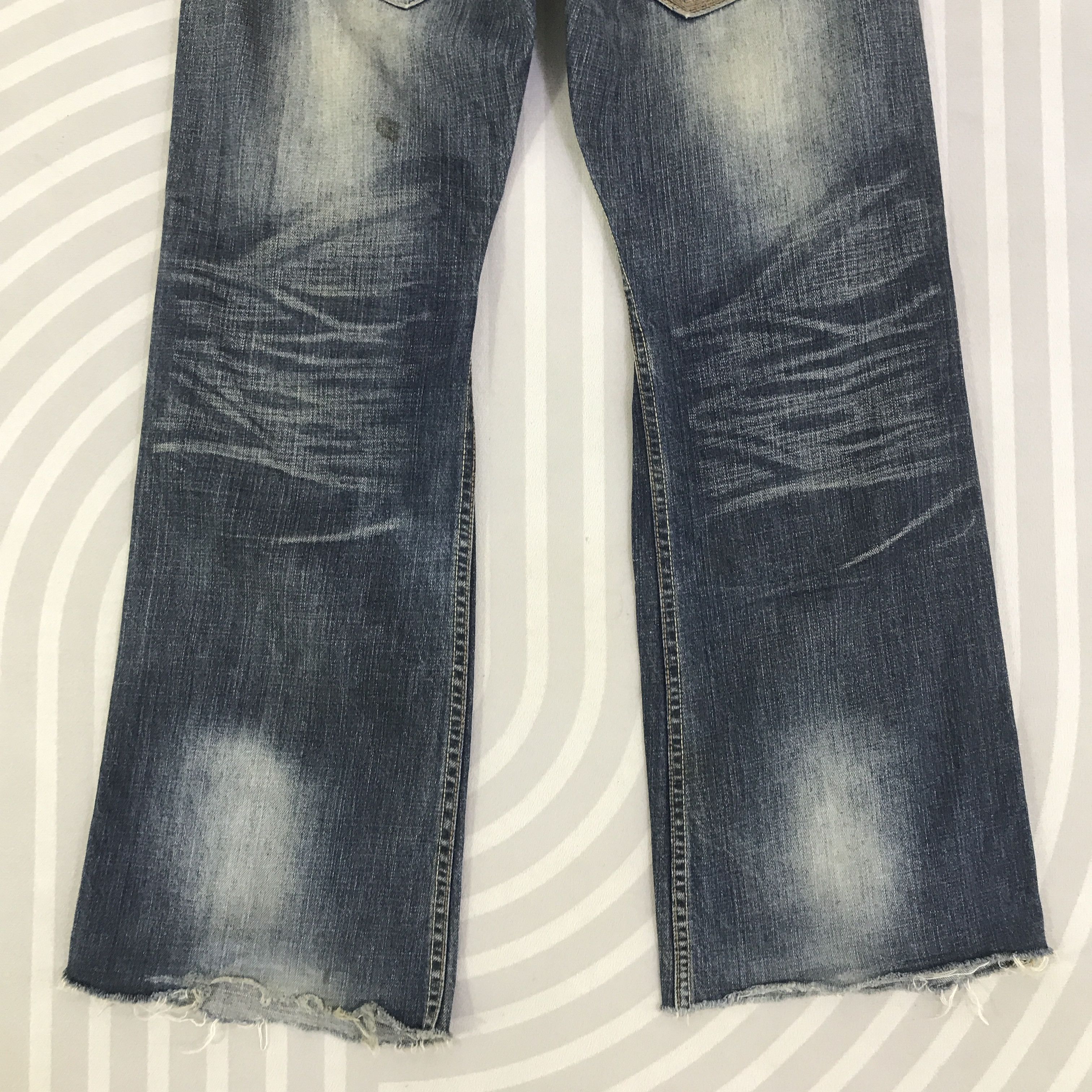 Japanese Brand Vintage Urban Craft Distressed Jeans pants K129B15 Size US 32 / EU 48 - 6 Thumbnail