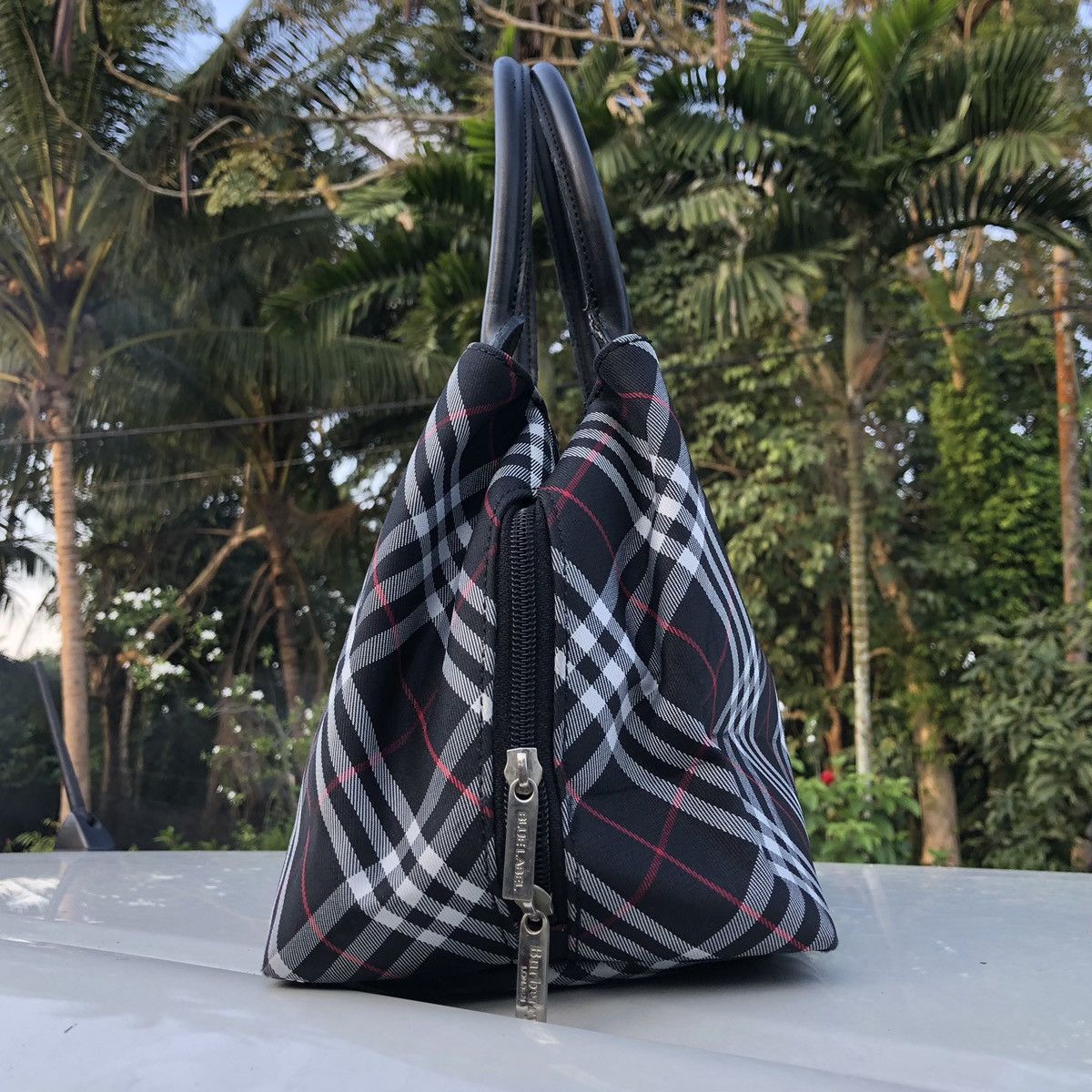 Burberry BURBERRY Blue Label Nova Check Hand Bag Size ONE SIZE - 3 Thumbnail