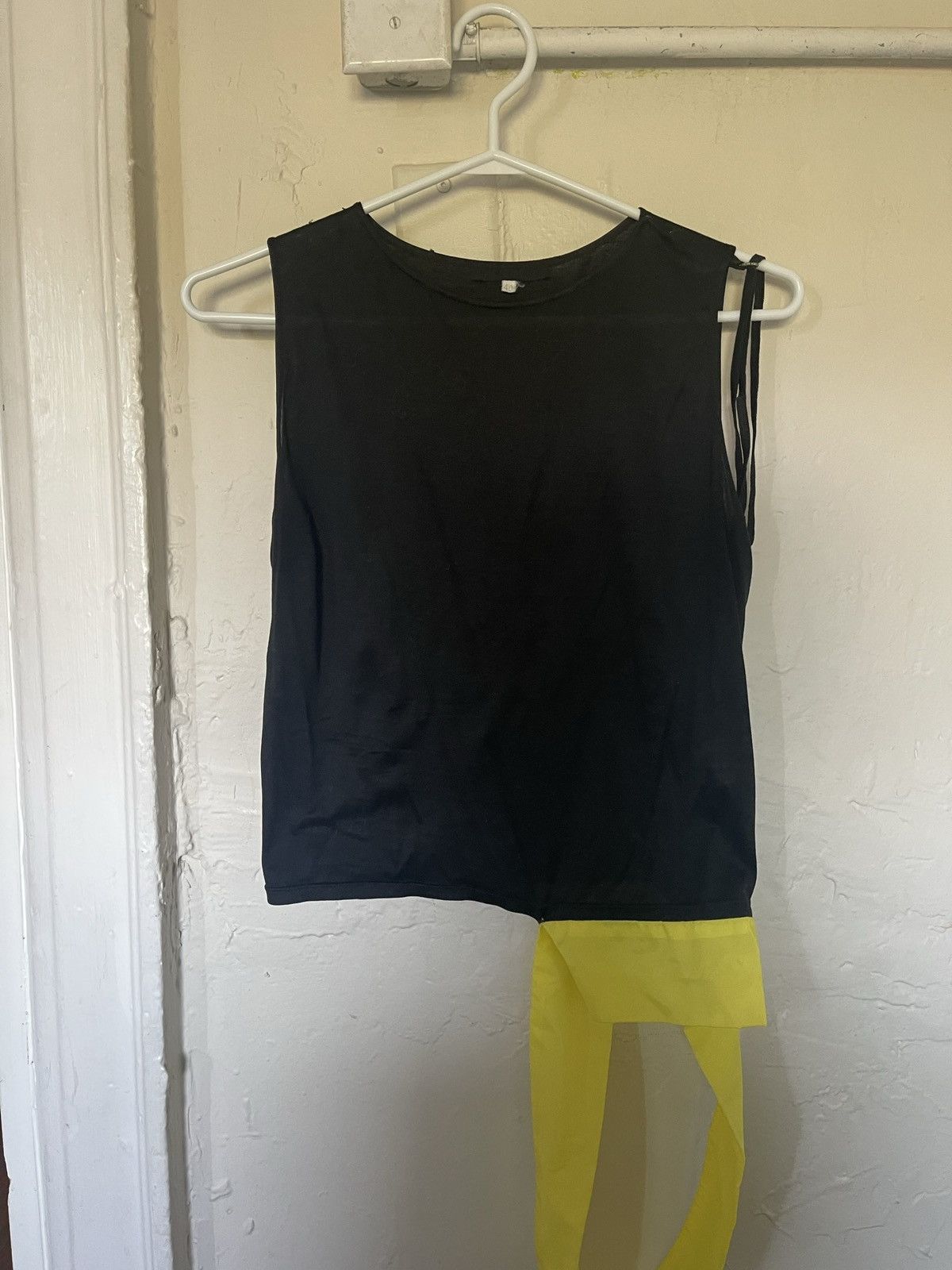 image of Ss1997 Helmut Lang Tank in Black, Women's (Size Small)