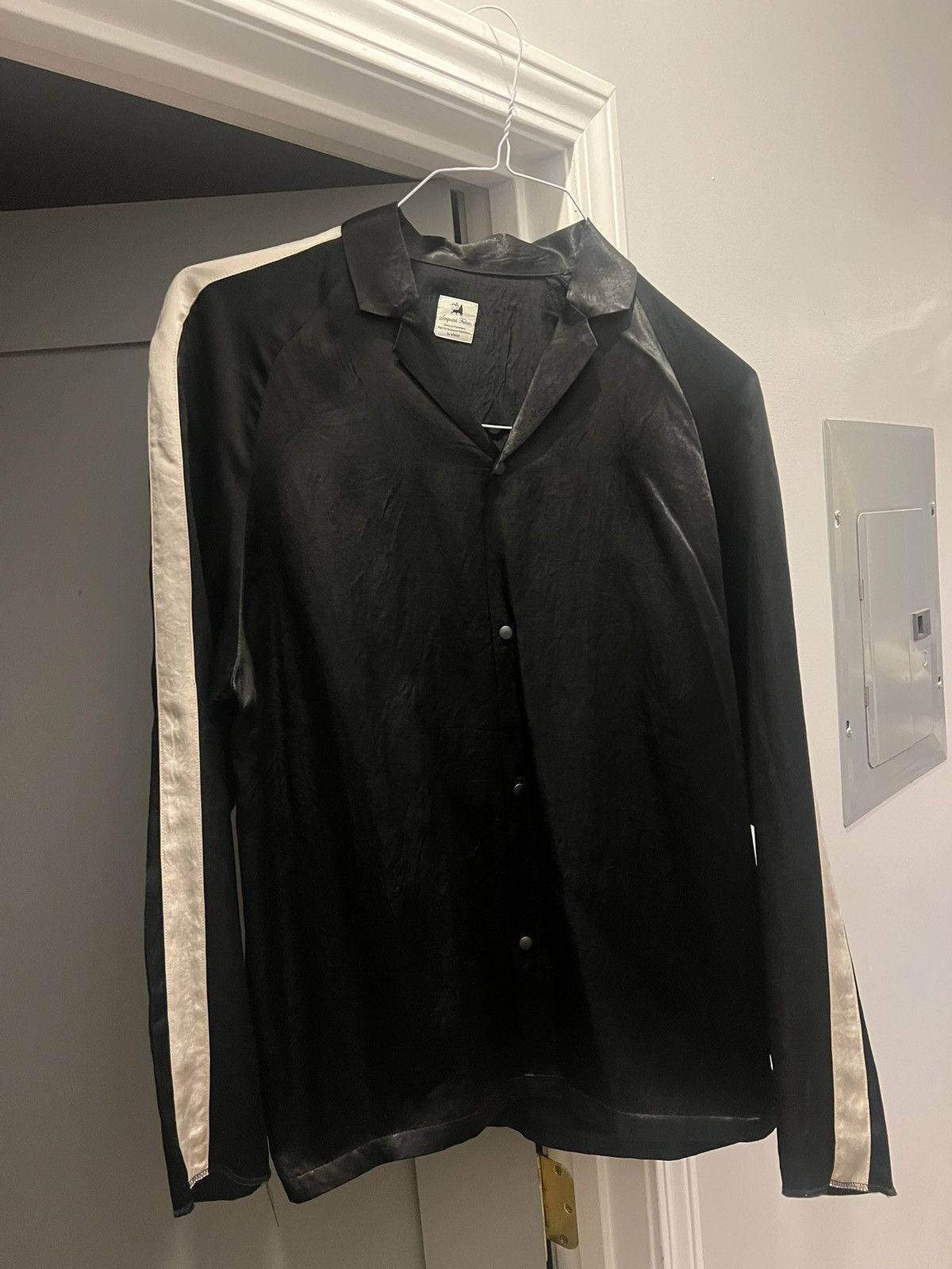 Sasquatchfabrix SS18 Notched Collar Satin Shirt Size US L / EU 52-54 / 3 - 1 Thumbnail