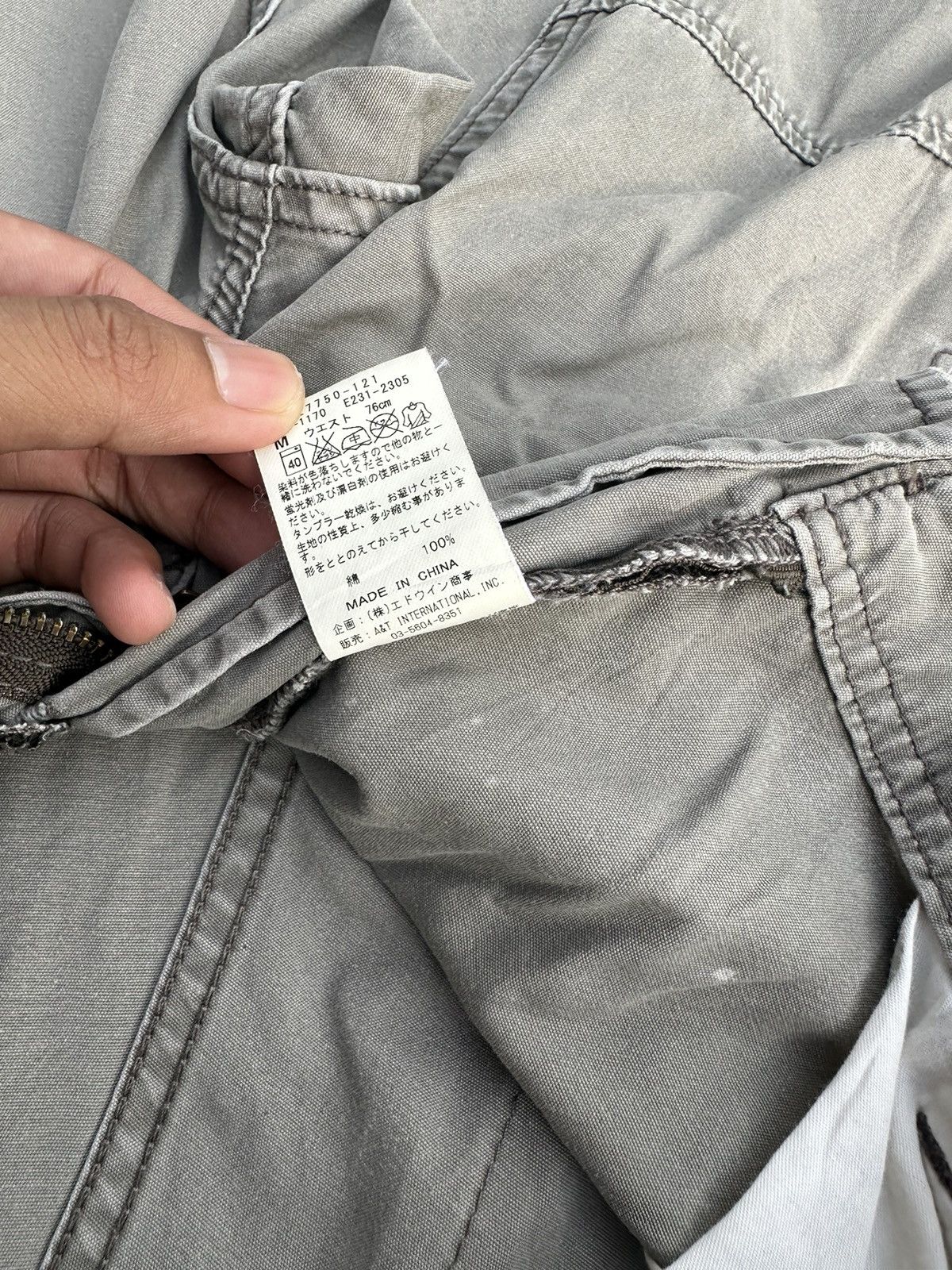Alpha Industries CARGO PANTS ALPHA INDUSTRIES VINTAGE JAPANESE BRANDED Size US 31 - 17 Thumbnail