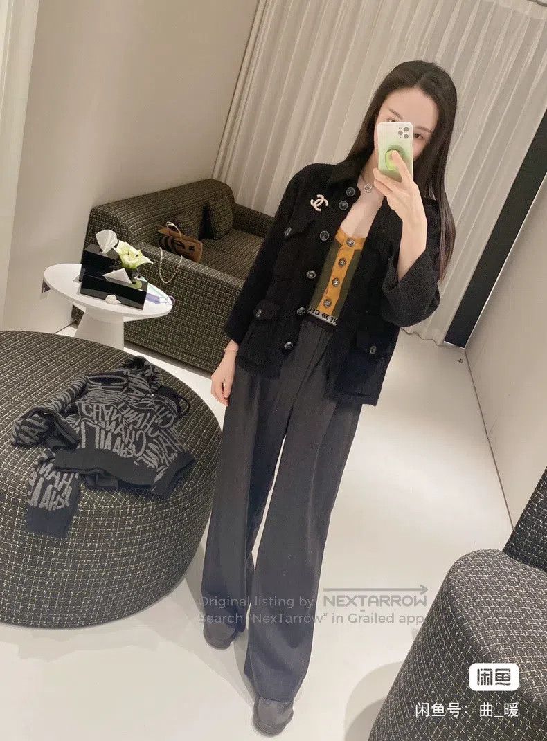 Chanel Chanel Black four-pocket jacket Size XXS / US 00 / IT 34 - 6 Thumbnail