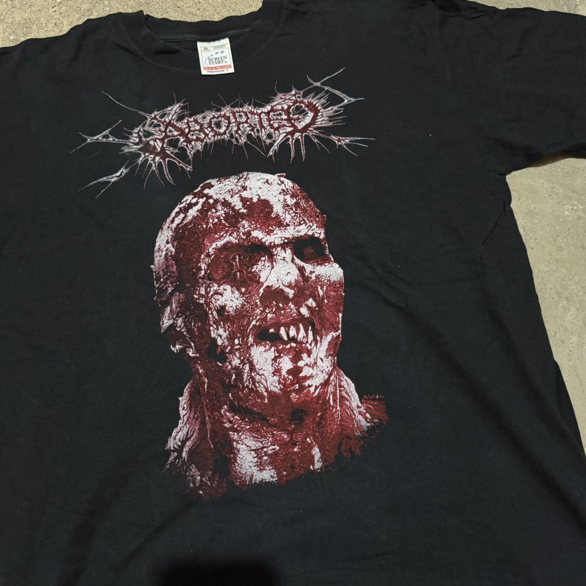 Band Tees × Vintage Vintage Aborted 90s „explicit gore is what i need“ t-shirt Size US XL / EU 56 / 4 - 3 Thumbnail