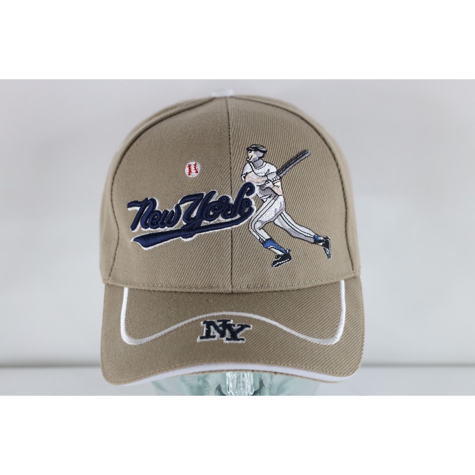 Vintage Vintage 90s Spell Out New York Yankees Baseball Hat Cap Size ONE SIZE - 1 Thumbnail