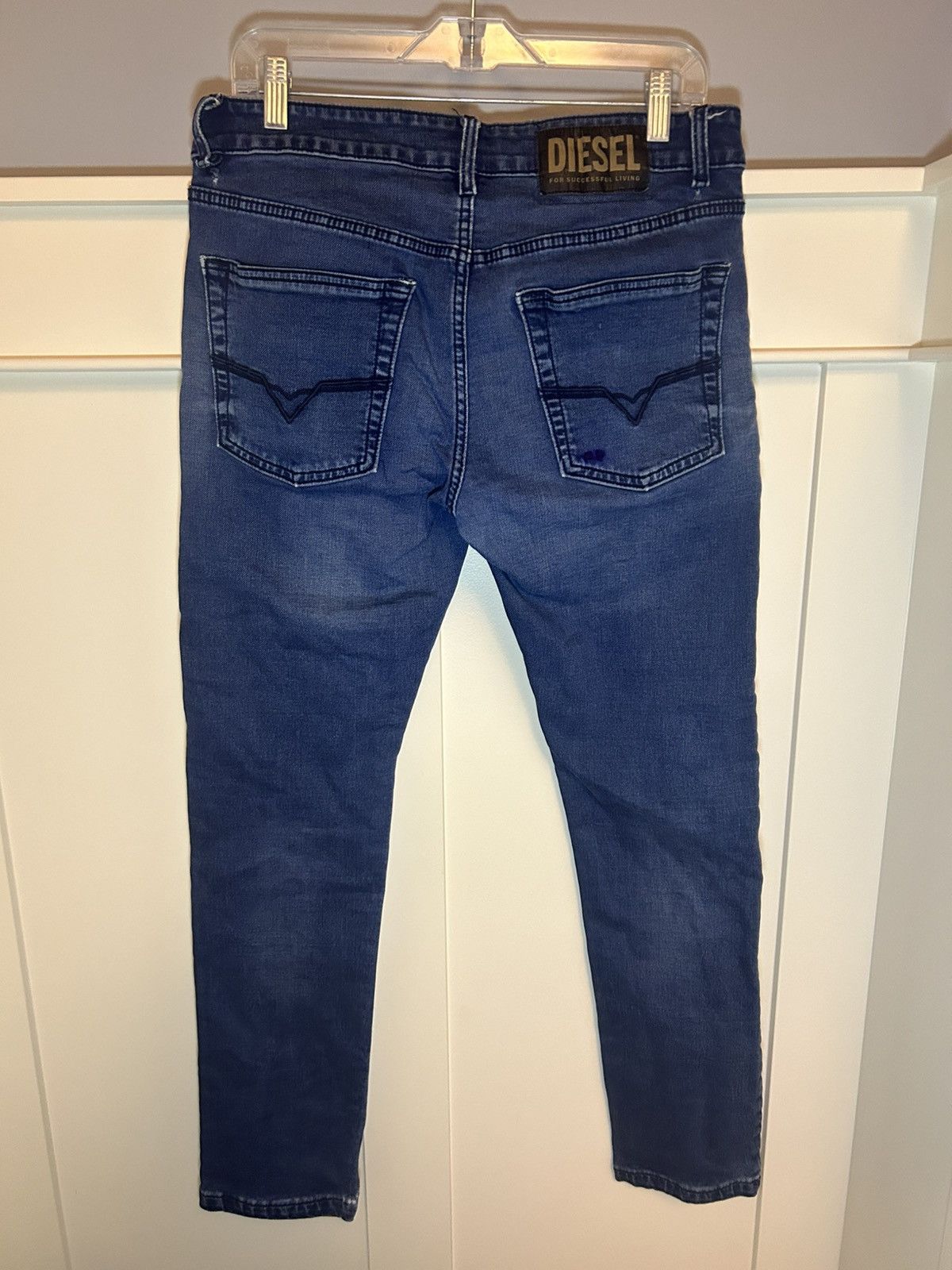 Diesel Diesel trompe l'oeil jean sweatpants Size US 34 / EU 50 - 2 Thumbnail