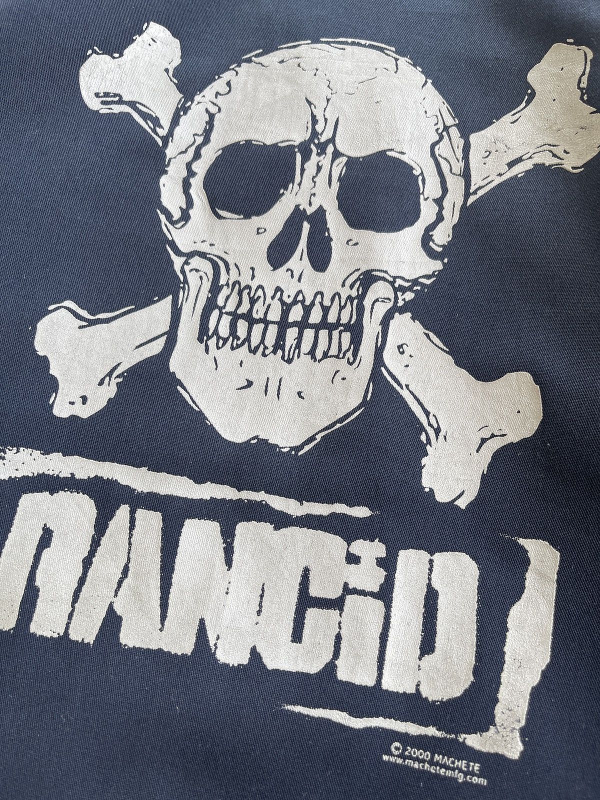 Vintage Skulls Rancid Punk Quilted Blouson Jacket Size US M / EU 48-50 / 2 - 2 Thumbnail