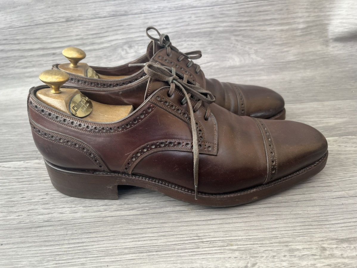 Carmina Carmina shell cordovan cap-toe oxford leather shoes uk 7 Size US 8 / EU 41 - 8 Thumbnail