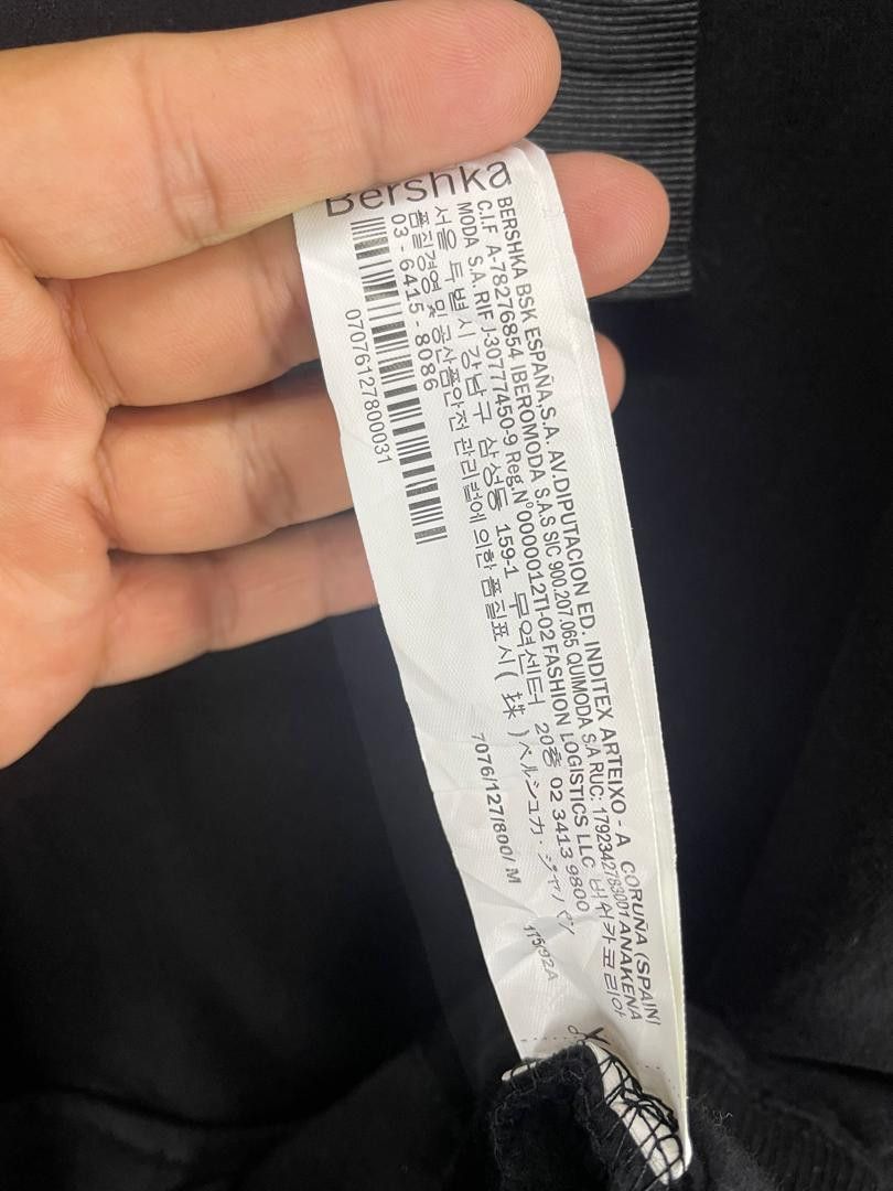 Bershka Bershka Black Utility Strap Sweatshirt Techwear Inspired Size US M / EU 48-50 / 2 - 8 Thumbnail