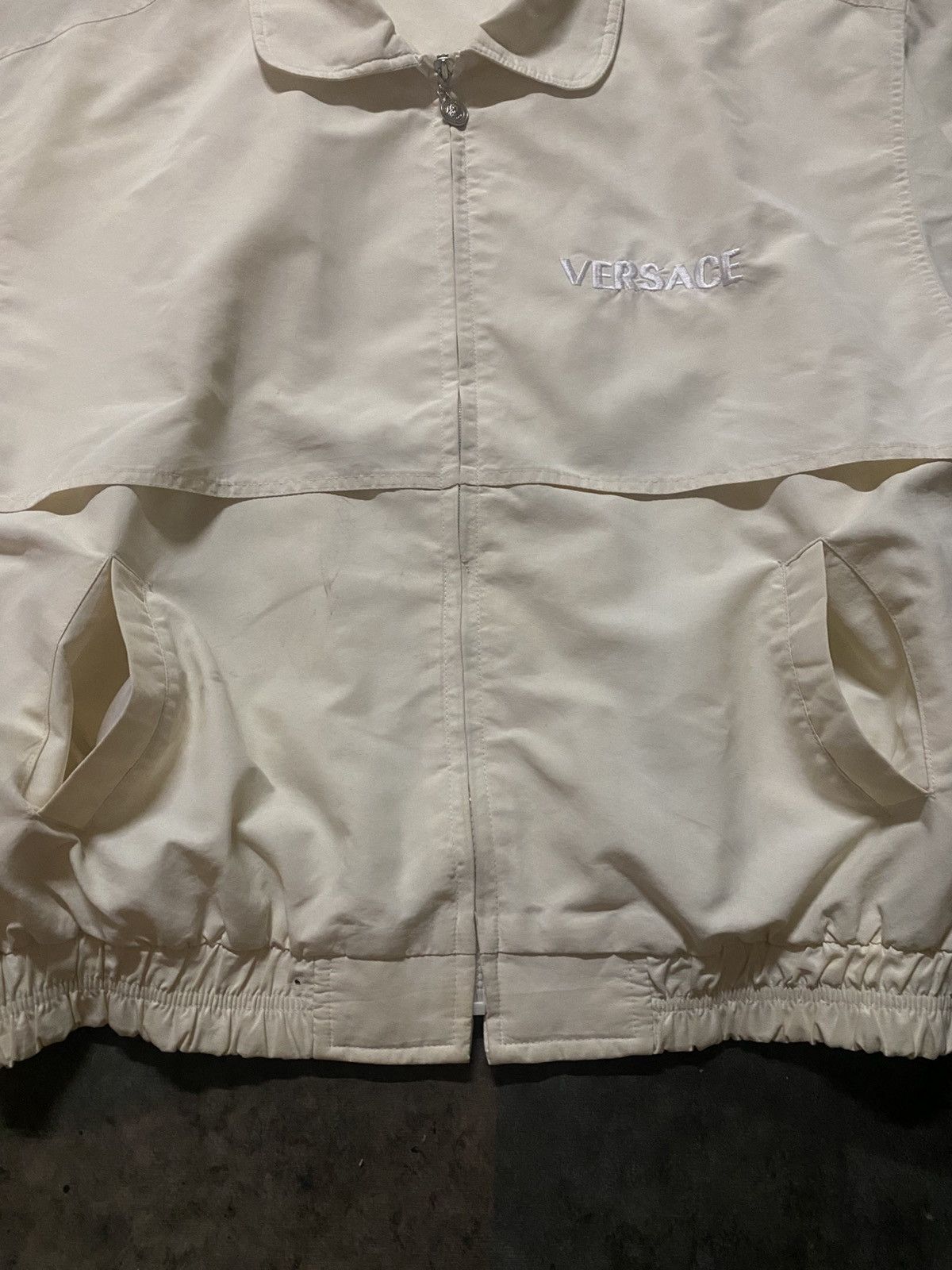 Versace Jeans Couture Versace Jeans Couture Embroidery Medusa Big Logo Windbreaker Size US XL / EU 56 / 4 - 4 Thumbnail