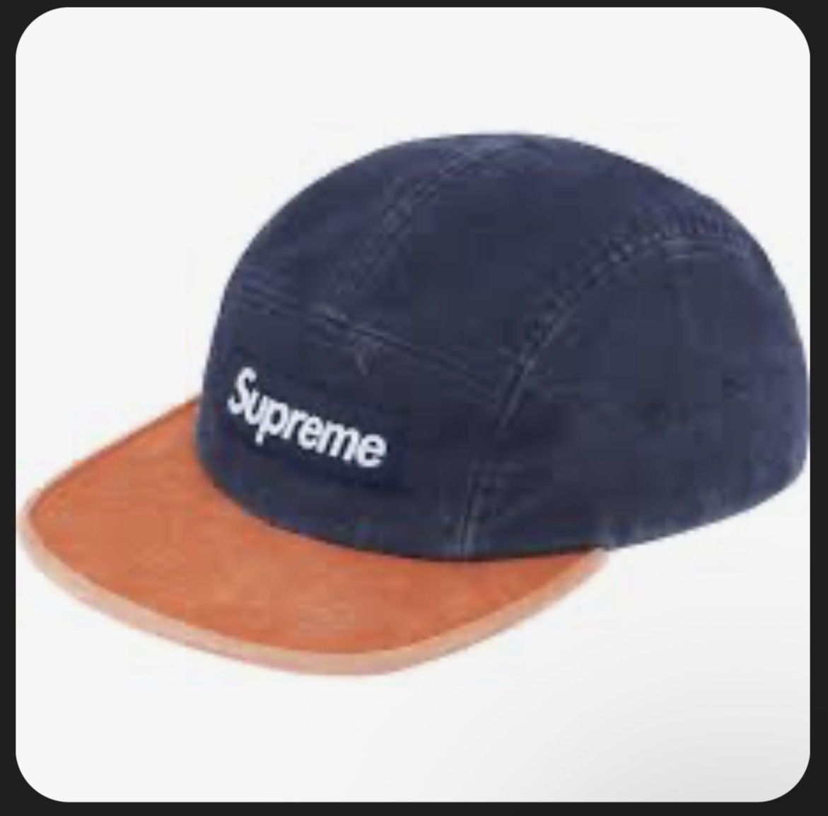 Supreme 2 Tone moleskin Camp Cap Size ONE SIZE - 1 Thumbnail