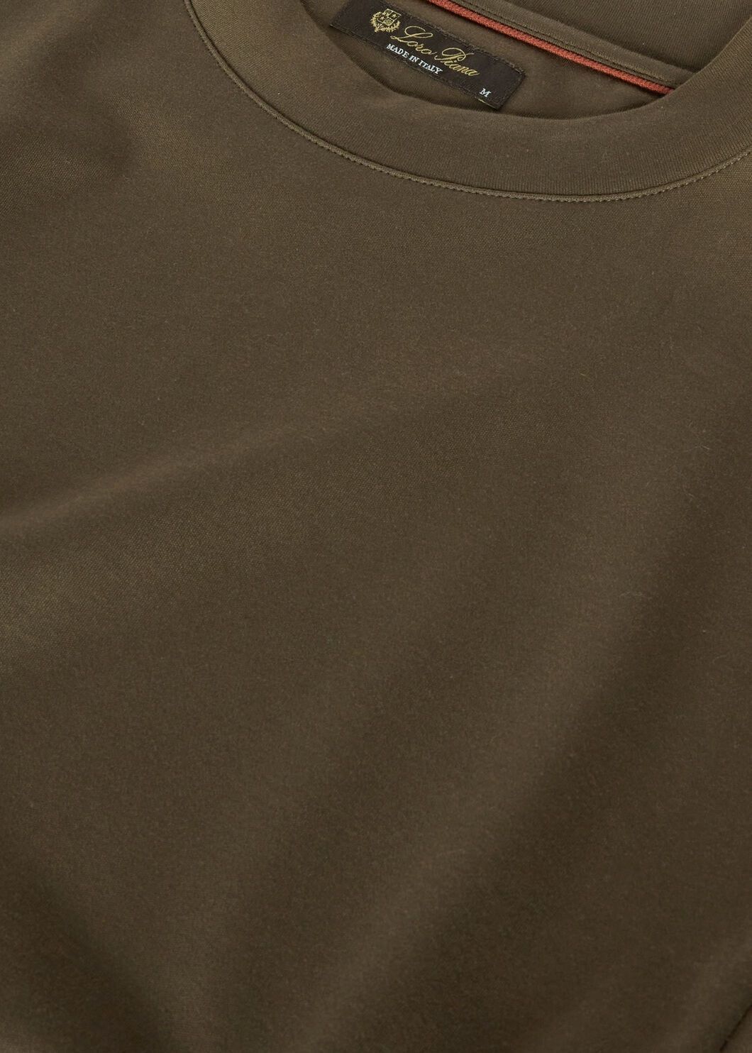 Loro Piana o1w1db10725 FAM8924 Ray T-Shirt in Military Green Size US XL / EU 56 / 4 - 7 Thumbnail