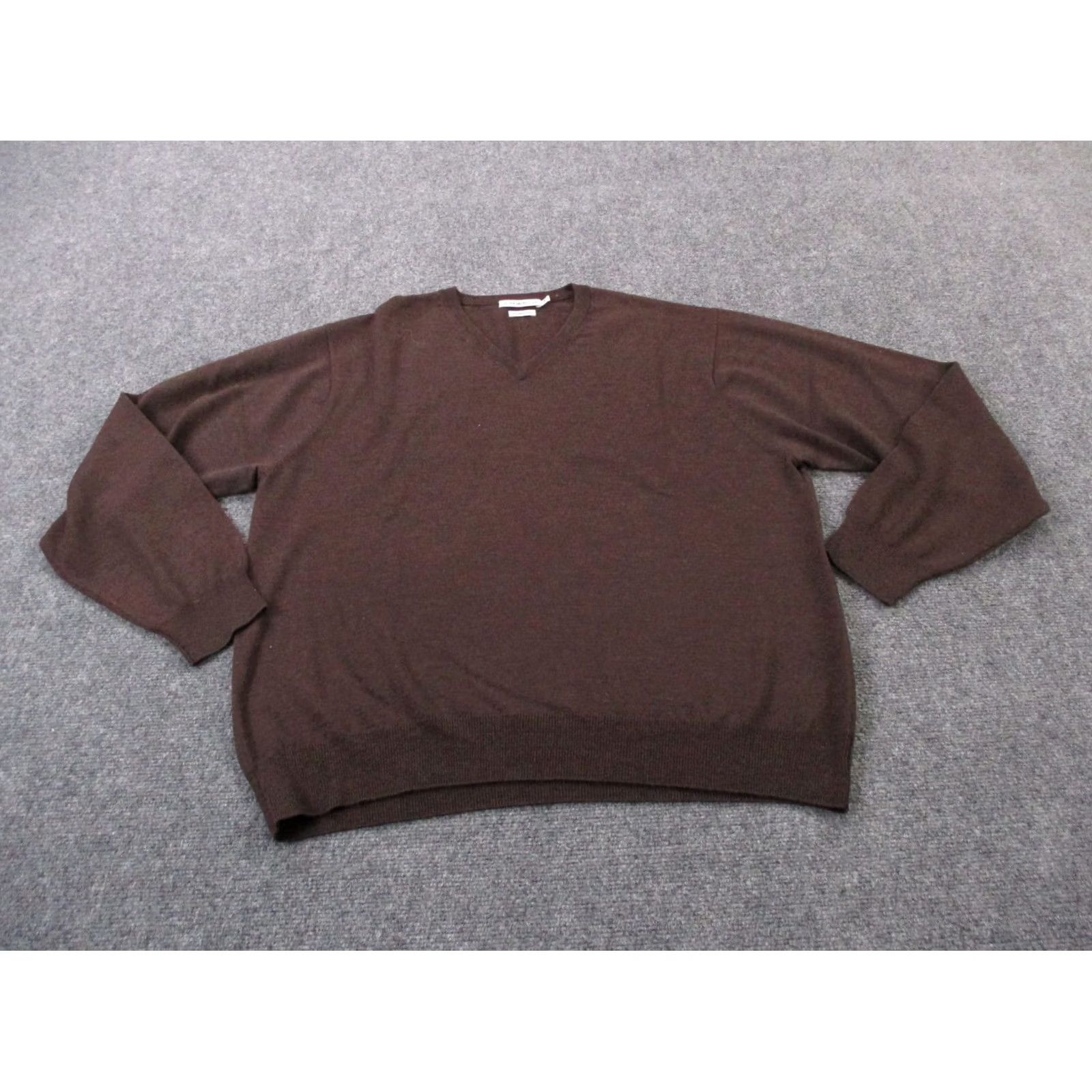 Peter Millar Peter Millar Sweater Men 2XL Brown Merino Wool Pullover Golf Preppy Stretch Pullover Casual Size US XXL / EU 58 / 5 - 2 Thumbnail