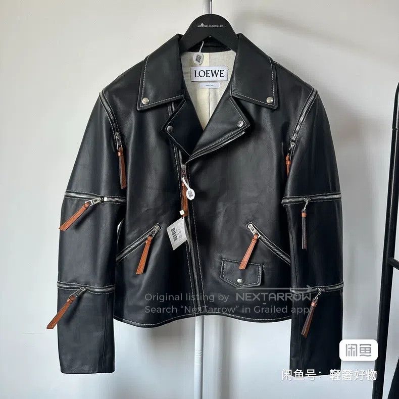 Loewe LOEWE Jacket with Multiple Zippers Design Size XS / US 0-2 / IT 36-38 - 1 Thumbnail