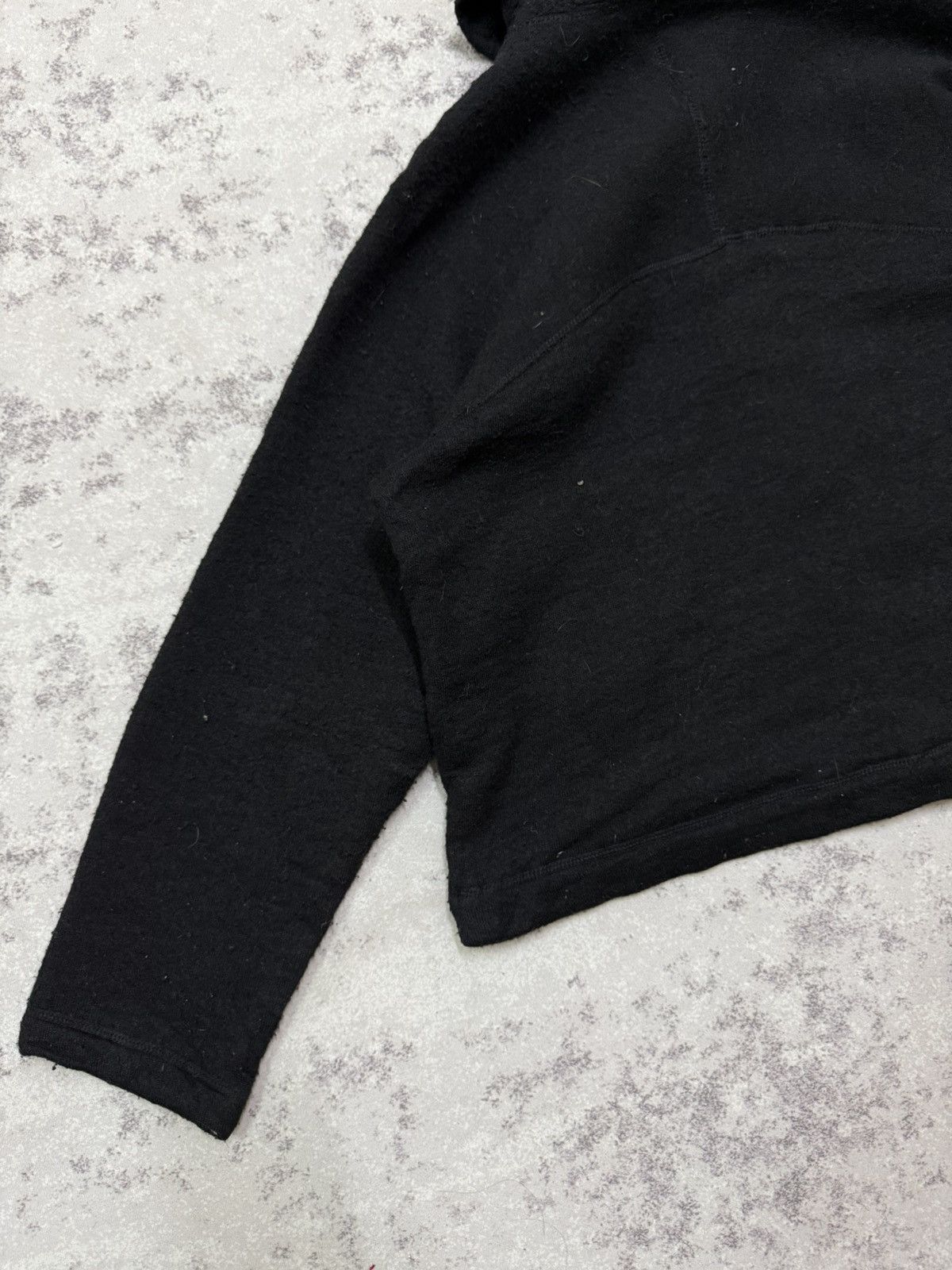 Issey Miyake me Issey Miyake Mohair Button Up Cropped Jacket Size M / US 6-8 / IT 42-44 - 13 Thumbnail