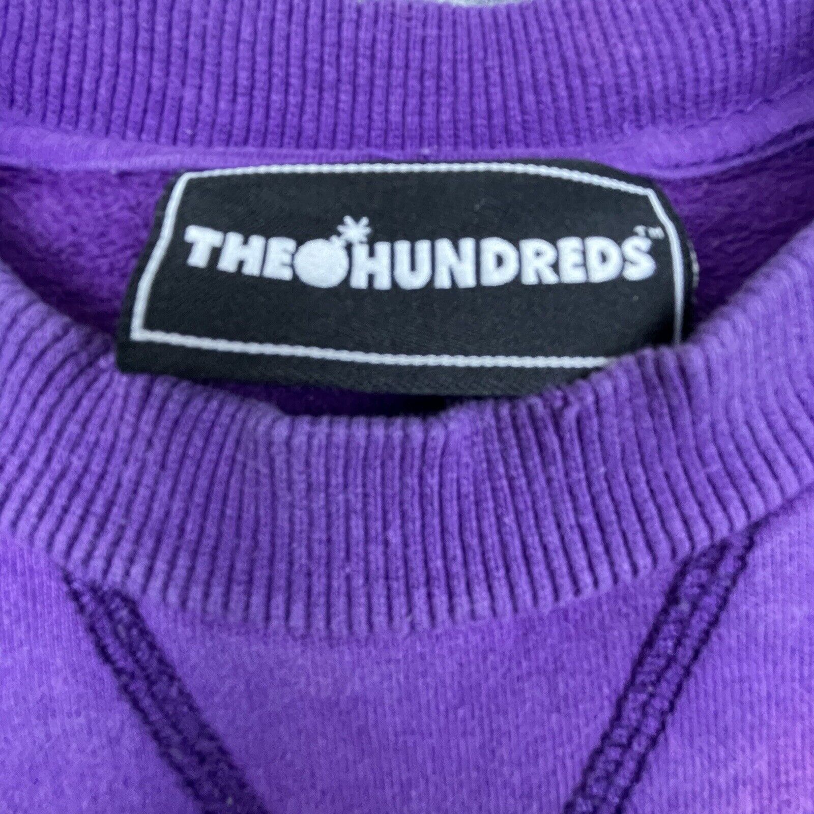 The Hundreds The Hundreds Sweatshirt Mens Small Purple Logo Streetwear Size US S / EU 44-46 / 1 - 2 Thumbnail