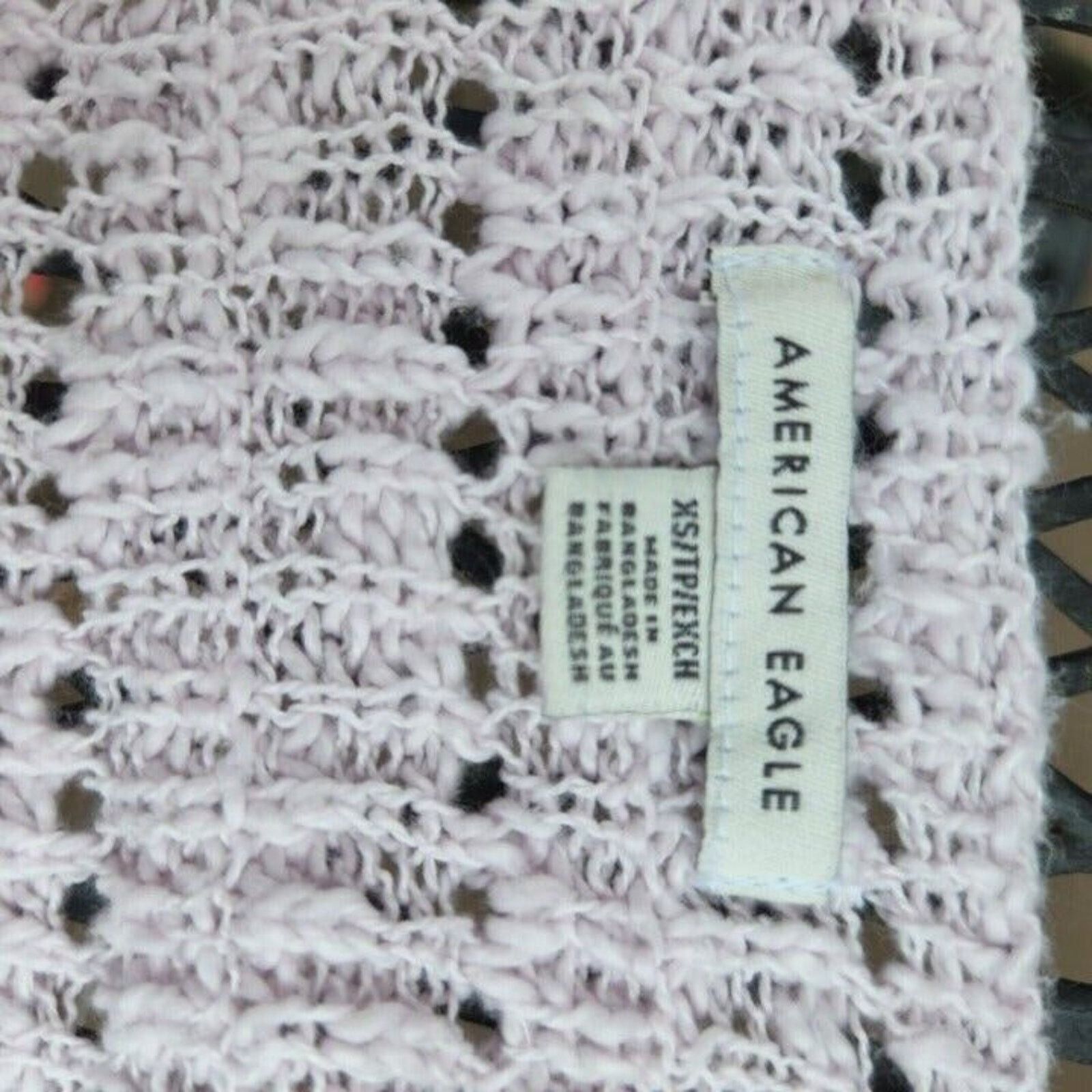 American Eagle Outfitters American Eagle Women's Open Knit Pullover Sweater Size XS Size XS / US 0-2 / IT 36-38 - 5 Thumbnail
