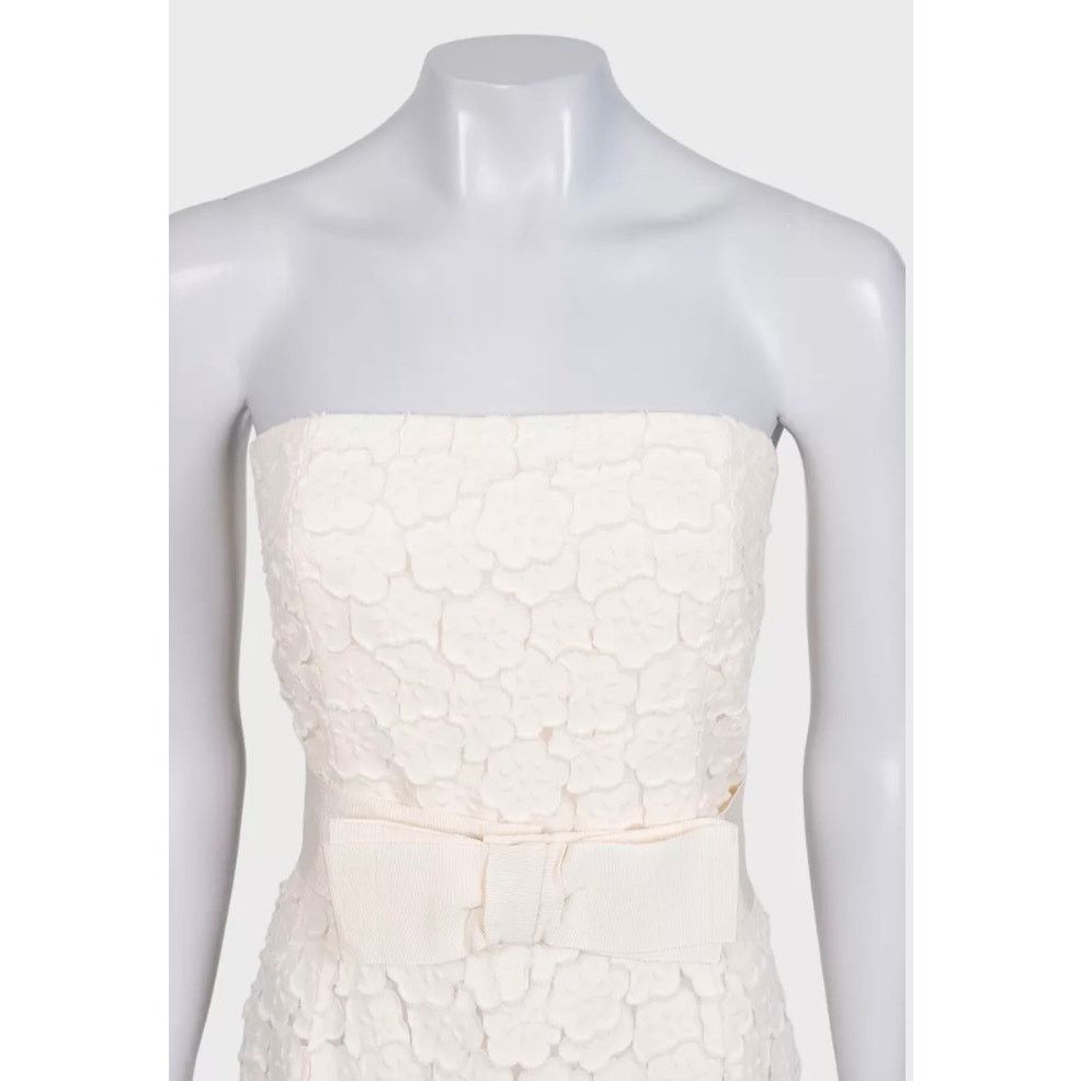 Max Mara NWOT Max Mara Beige Wedding Dress - FR40/L Size M / US 6-8 / IT 42-44 - 4 Thumbnail