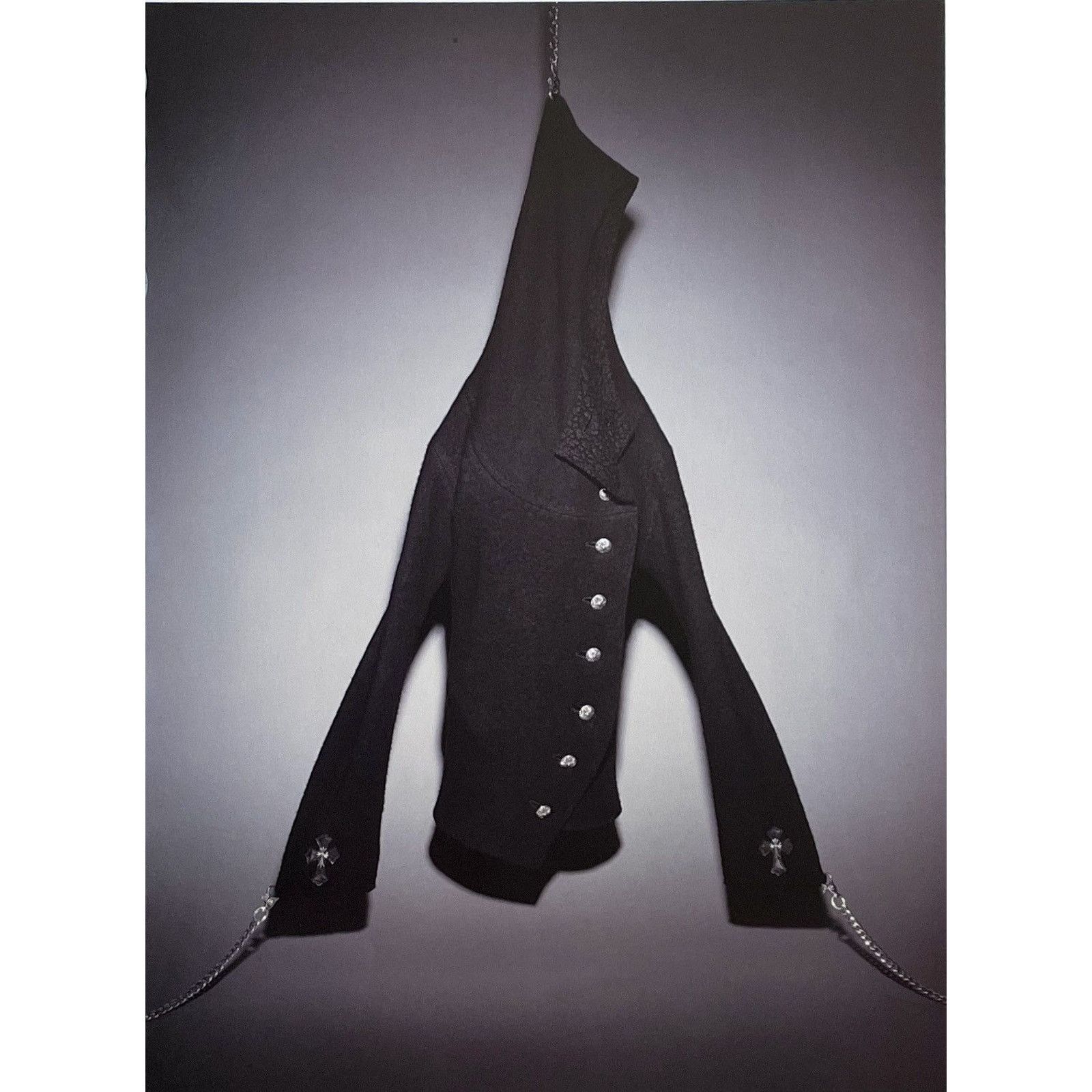 Chrome Hearts × Vintage Chrome Hearts jacket hung photo Poster framed 9x11 Size ONE SIZE - 2 Thumbnail