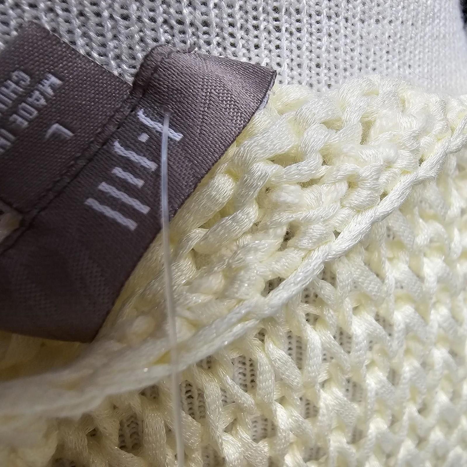 Designer J. Jill Women's Cream Knitted Cream Sweater Size L / US 10 / IT 46 - 6 Thumbnail