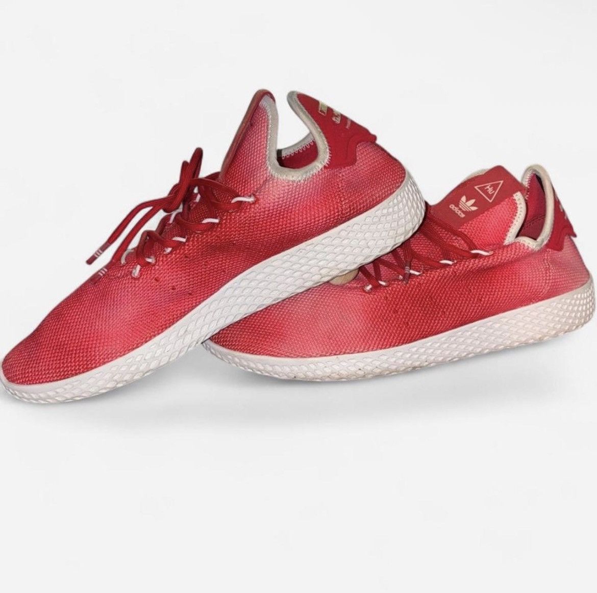 Adidas × Pharrell 11M Adidas x Pharrell Williams Scarlet red trainers Size US 11 / EU 44 - 2 Thumbnail