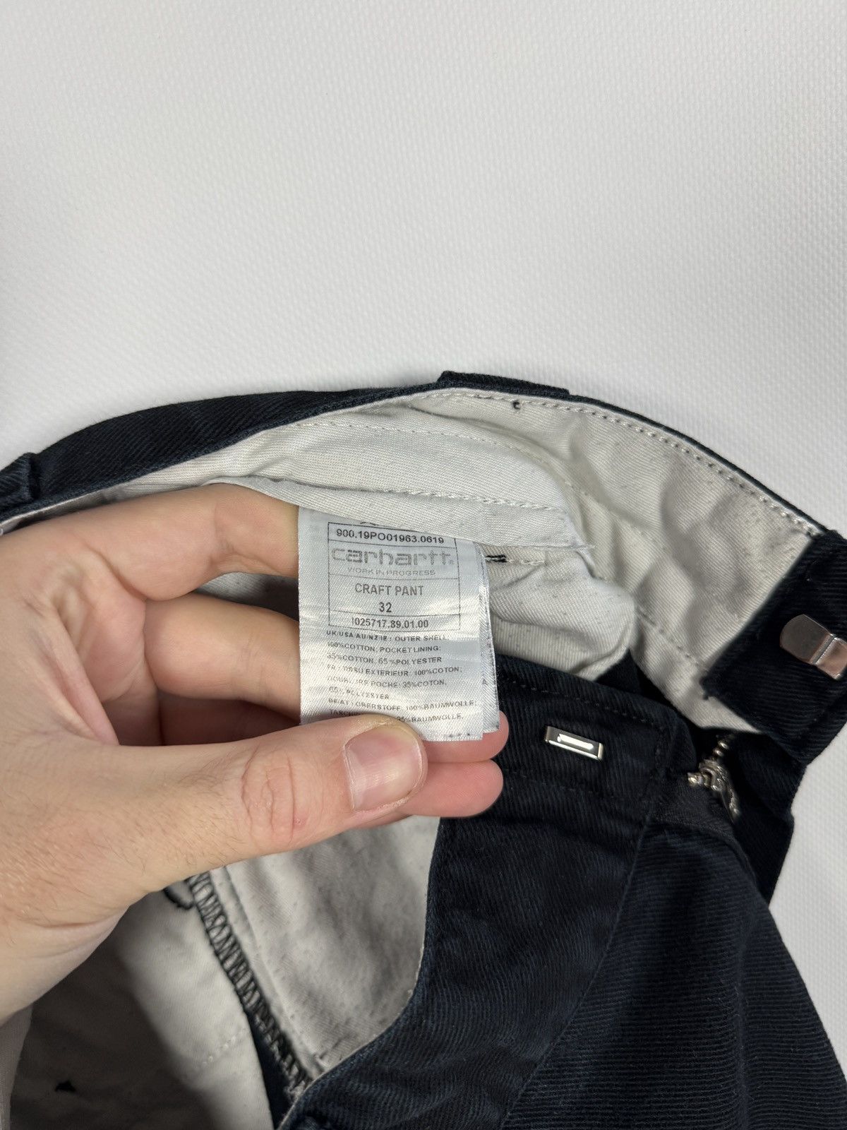 Carhartt Carhartt WIP Craft Pants Straight Trousers Vintage Y2K Sz 32 Size US 32 / EU 48 - 10 Thumbnail