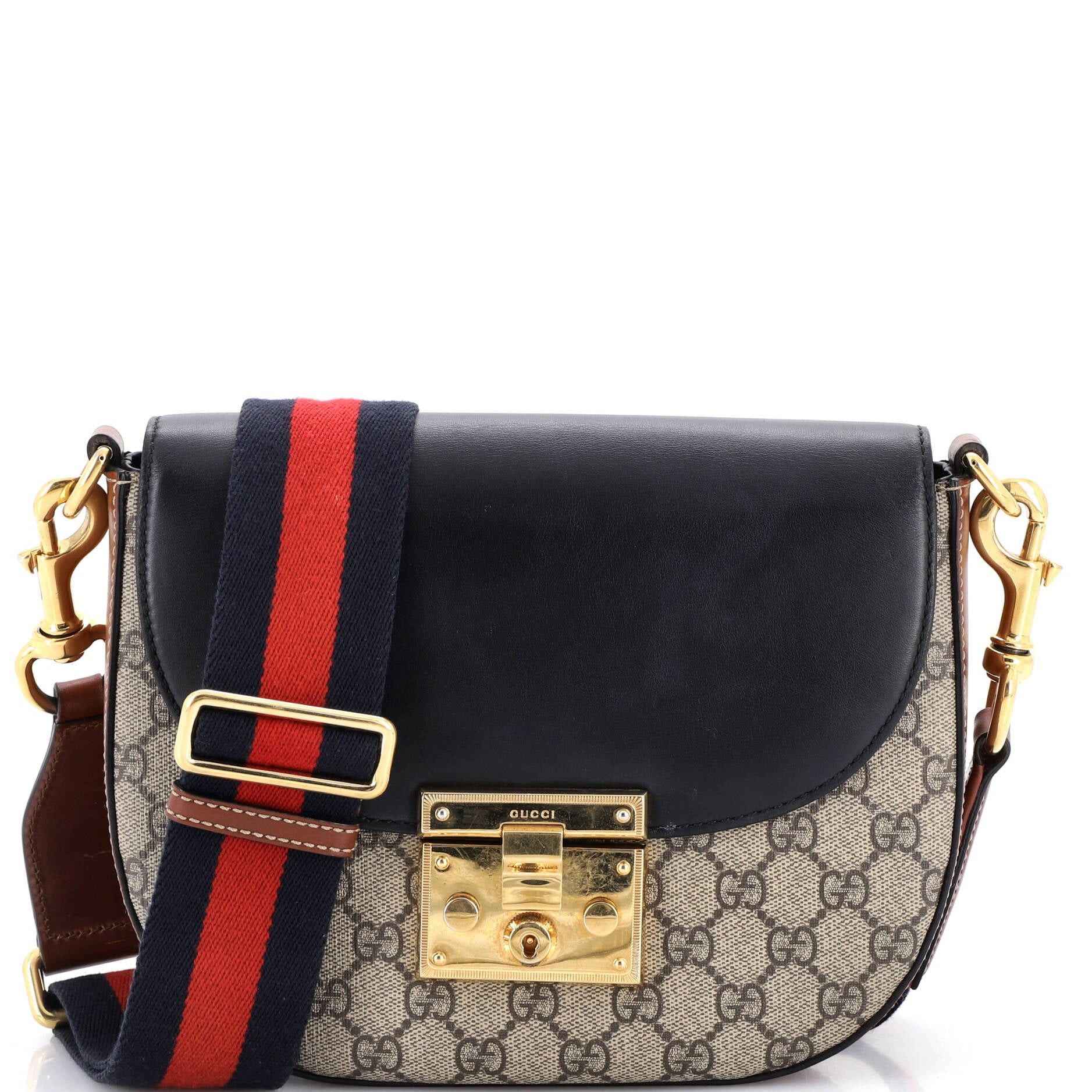 Gucci Padlock Saddle Shoulder Bag Size ONE SIZE - 1 Thumbnail