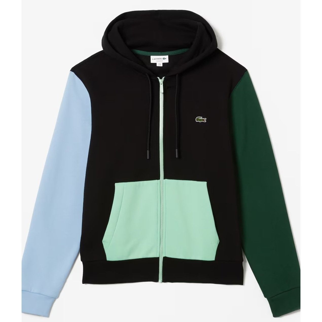 Lacoste Lacoste Men's Classic Fit Colorblock Zip Up Hoodie 2XL Size US XXL / EU 58 / 5 - 1 Thumbnail