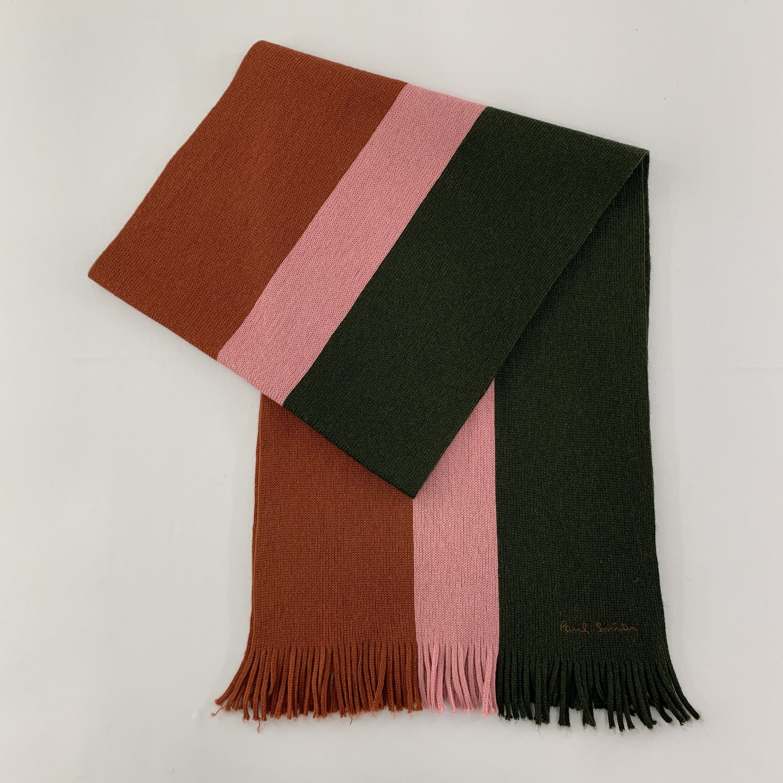 Paul Smith Paul Smith Scarf Wool Muffler Neck Wrap BL4083 Size ONE SIZE - 2 Thumbnail